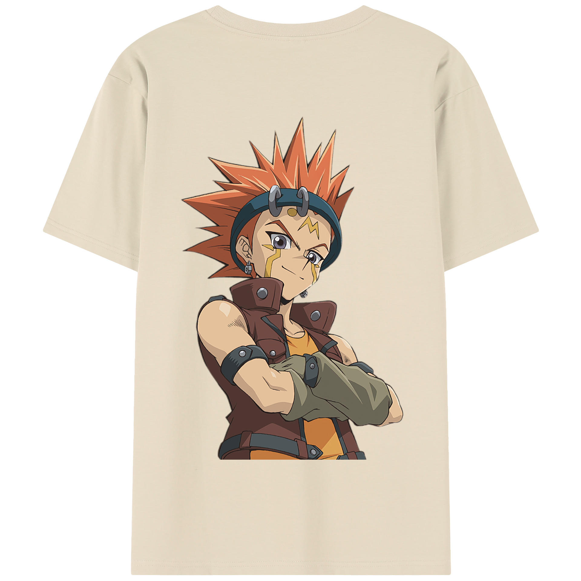 （画像用） 遊☆戯☆王 Yu-Gi-Oh! 綿100％半袖Tシャツ（背面プリント）