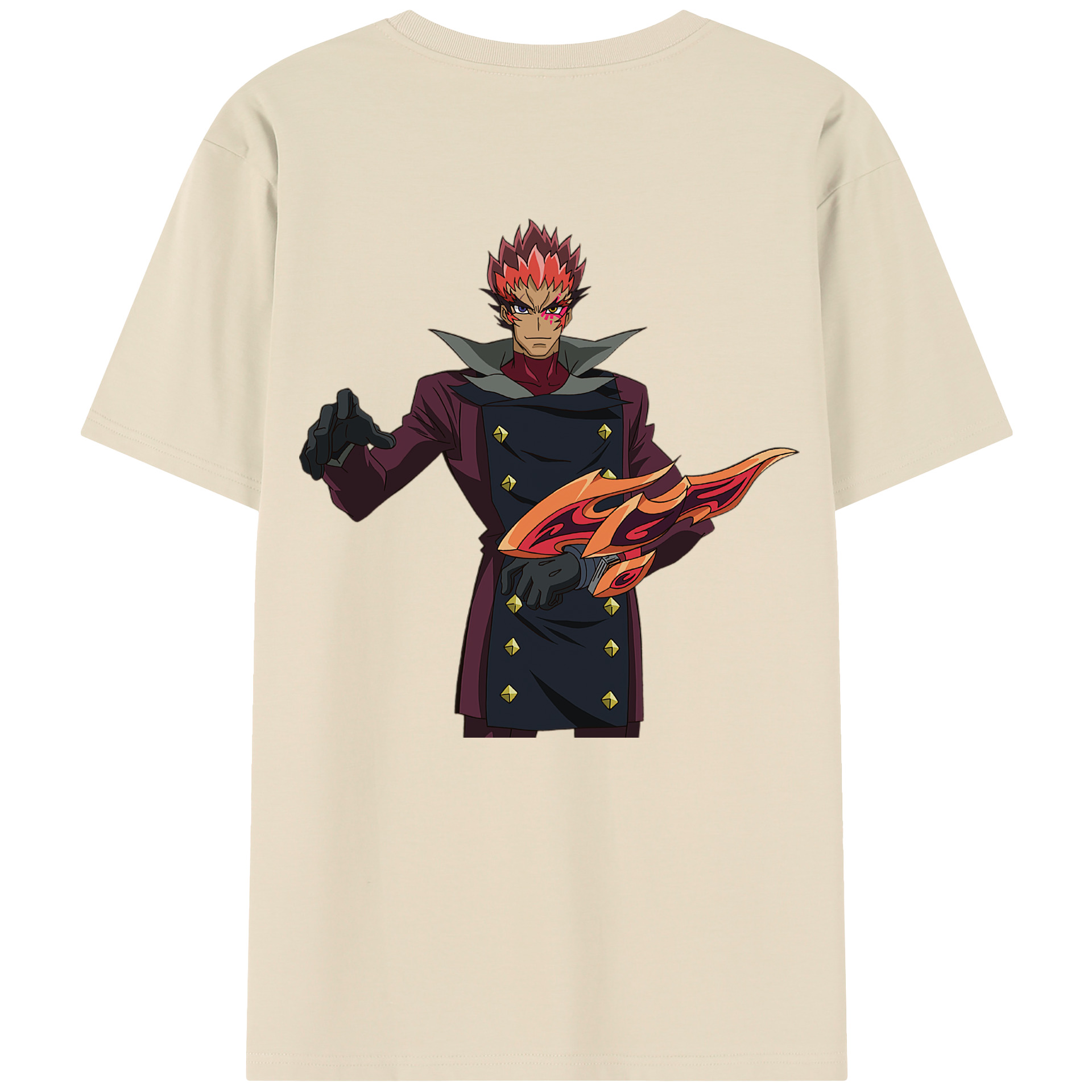 遊☆戯☆王 Yu-Gi-Oh! 綿100％半袖Tシャツ（背面プリント）