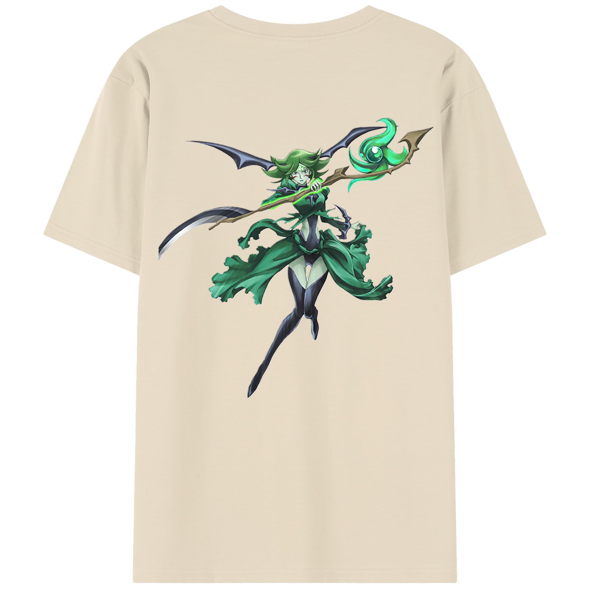 （画像用） 遊☆戯☆王 Yu-Gi-Oh! 綿100％半袖Tシャツ（背面プリント）