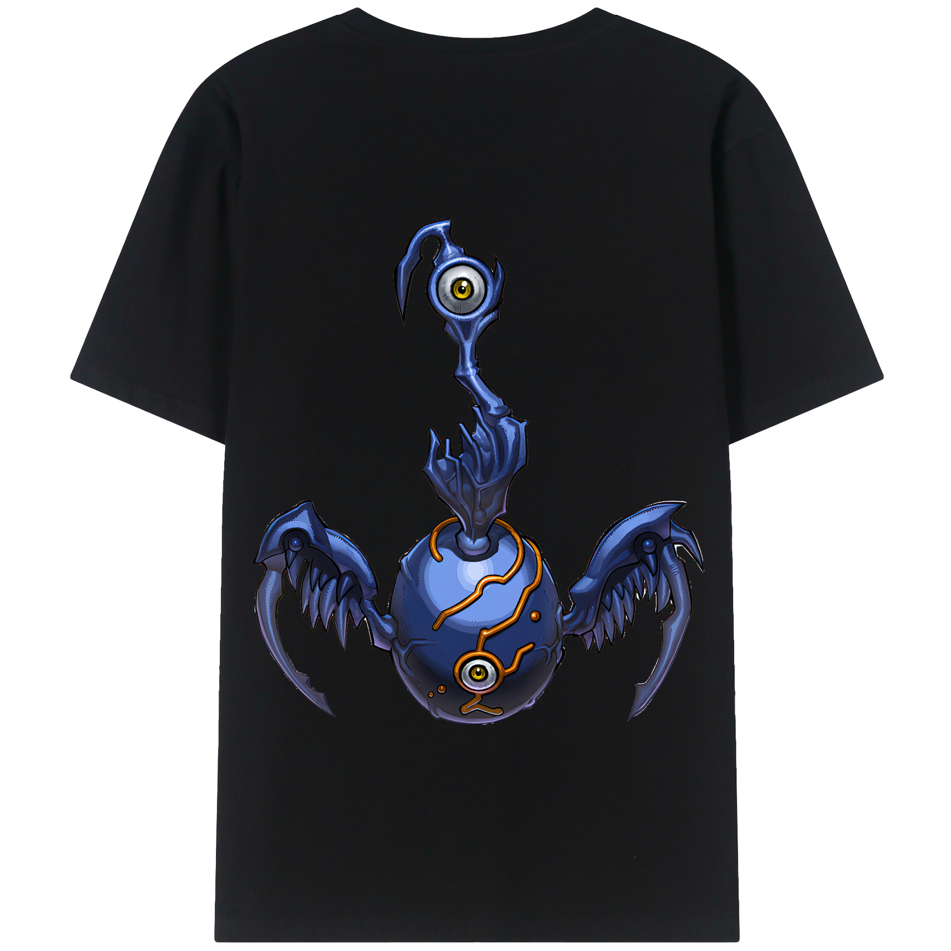 （画像用） 遊☆戯☆王 Yu-Gi-Oh! 綿100％半袖Tシャツ（背面プリント）
