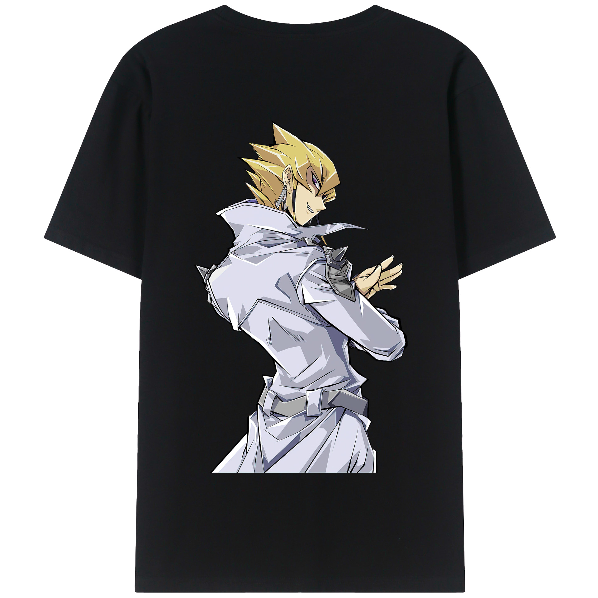 （画像用） 遊☆戯☆王 Yu-Gi-Oh! 綿100％半袖Tシャツ（背面プリント）