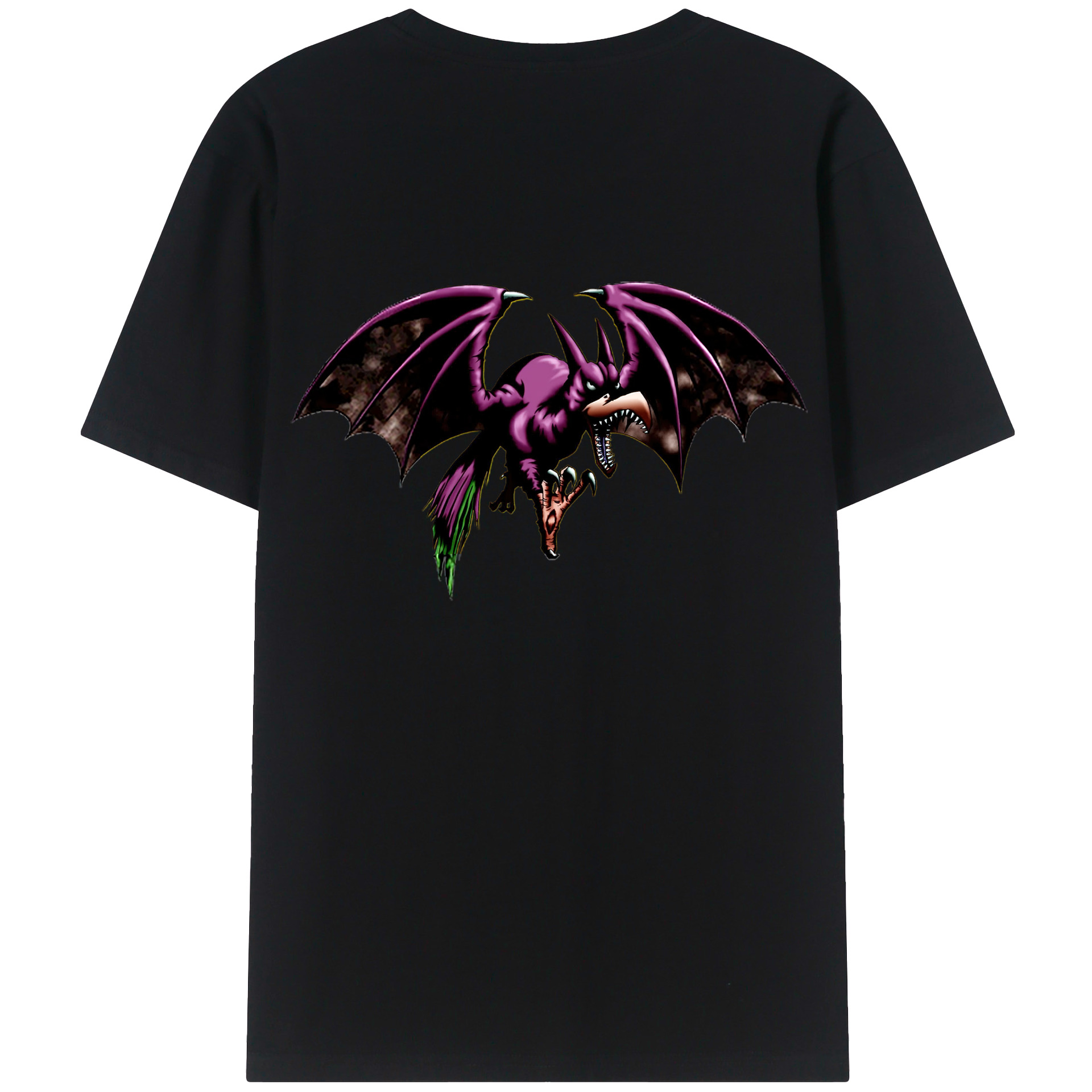 （画像用） 遊☆戯☆王 Yu-Gi-Oh! 綿100％半袖Tシャツ（背面プリント）