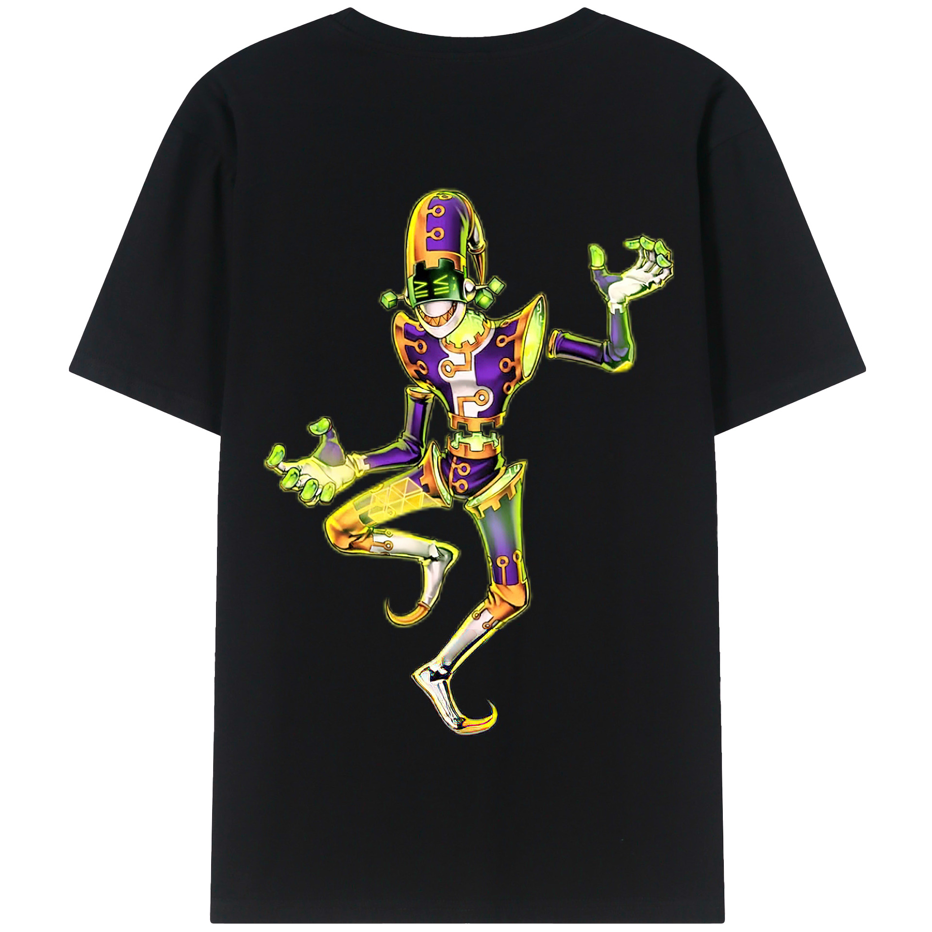 （画像用） 遊☆戯☆王 Yu-Gi-Oh! 綿100％半袖Tシャツ（背面プリント）