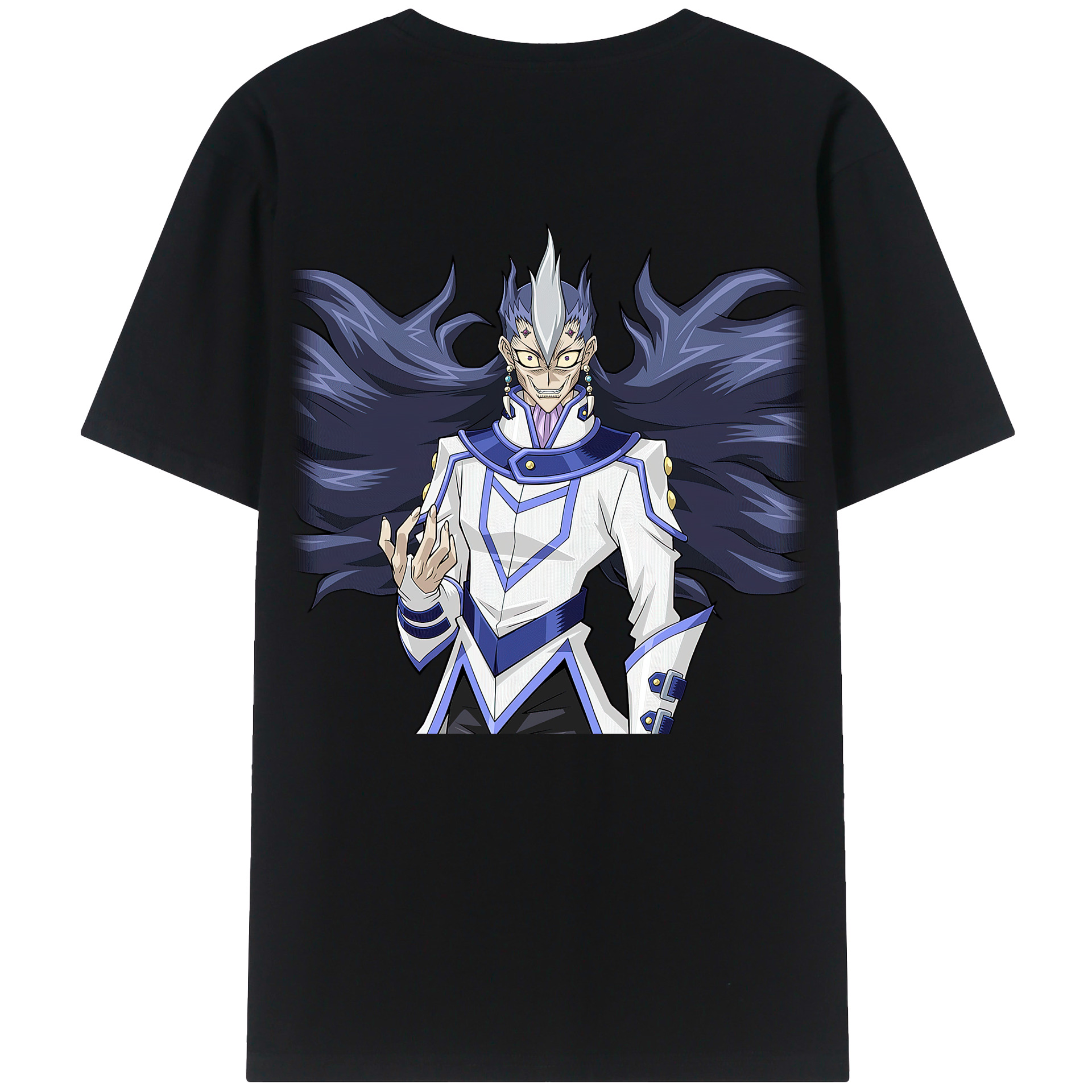 （画像用） 遊☆戯☆王 Yu-Gi-Oh! 綿100％半袖Tシャツ（背面プリント）