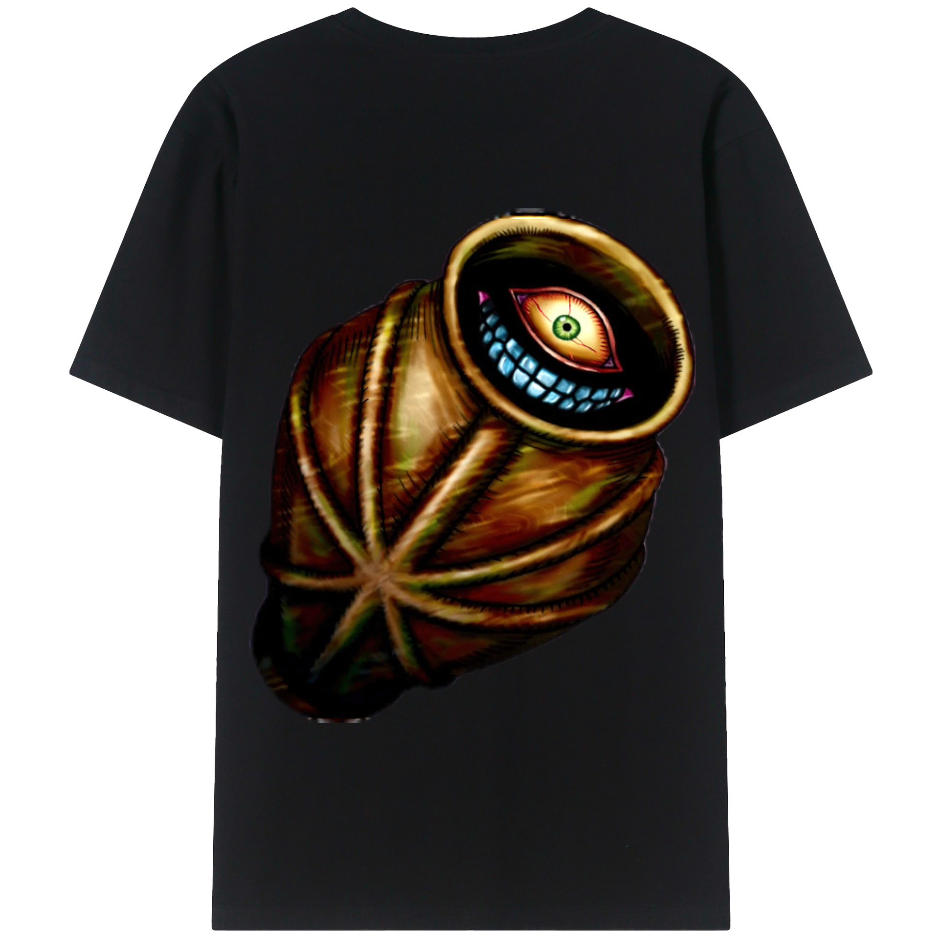 （画像用） 遊☆戯☆王 Yu-Gi-Oh! 綿100％半袖Tシャツ（背面プリント）