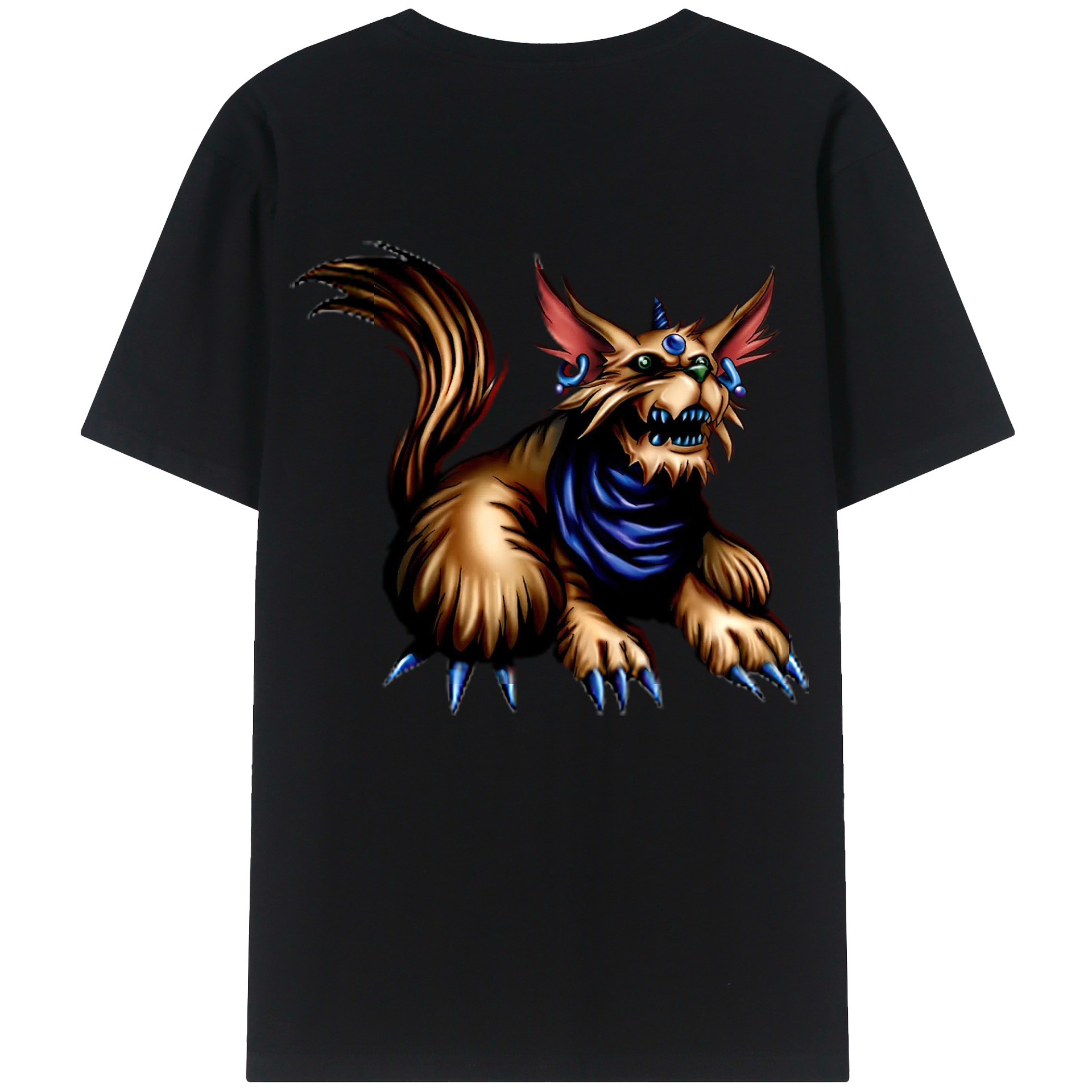 （画像用） 遊☆戯☆王 Yu-Gi-Oh! 綿100％半袖Tシャツ（背面プリント）