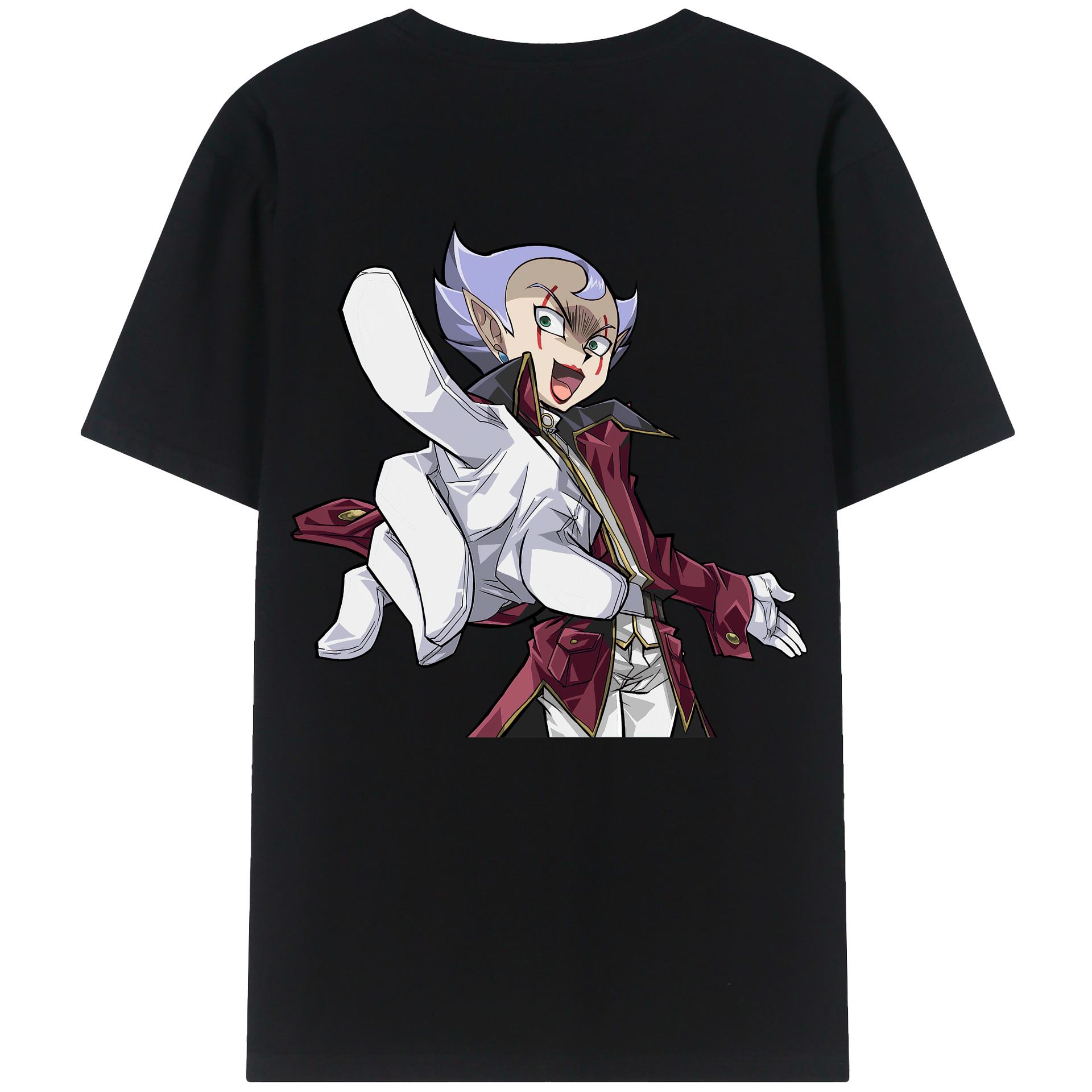 （画像用） 遊☆戯☆王 Yu-Gi-Oh! 綿100％半袖Tシャツ（背面プリント）