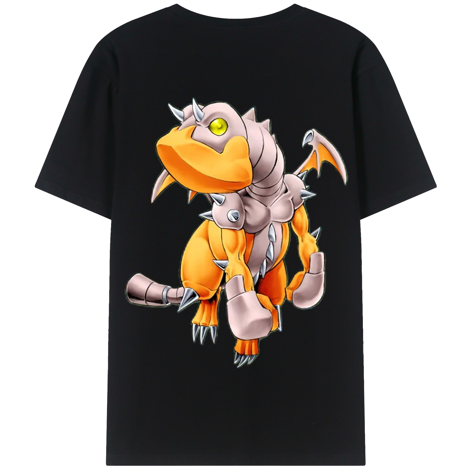 （画像用） 遊☆戯☆王 Yu-Gi-Oh! 綿100％半袖Tシャツ（背面プリント）