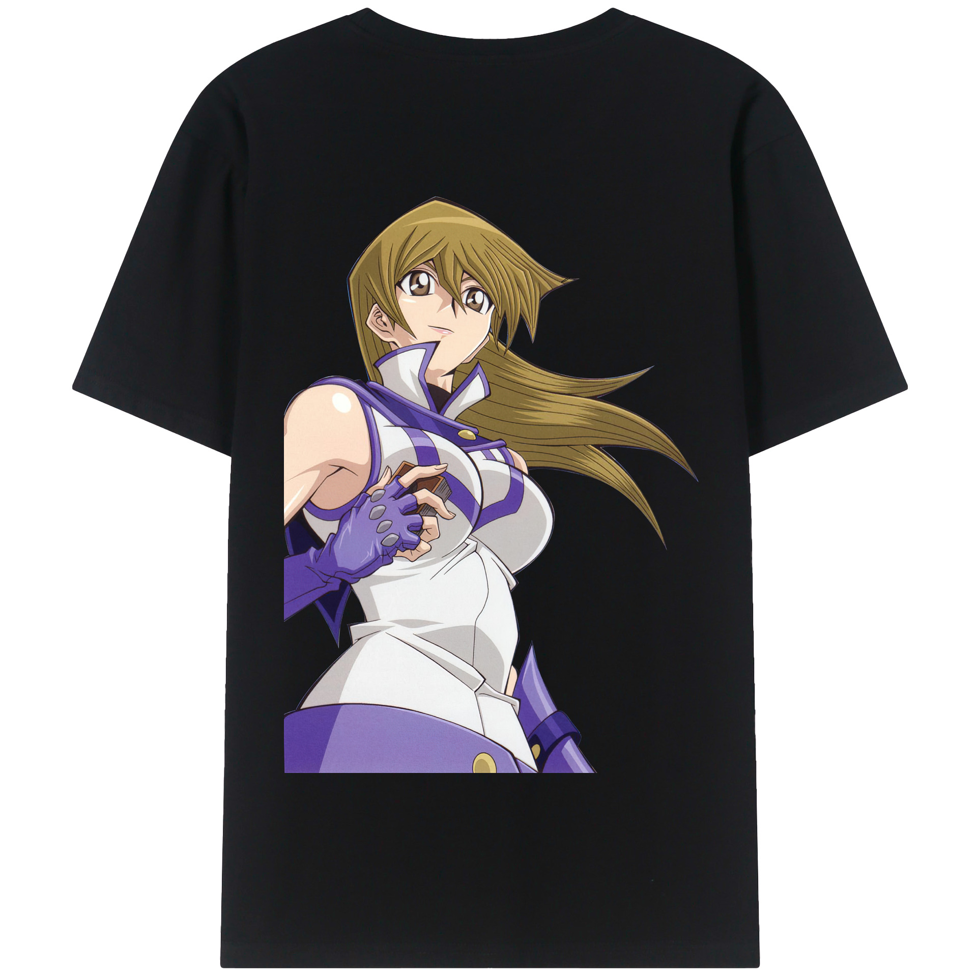 （画像用） 遊☆戯☆王 Yu-Gi-Oh! 綿100％半袖Tシャツ（背面プリント）