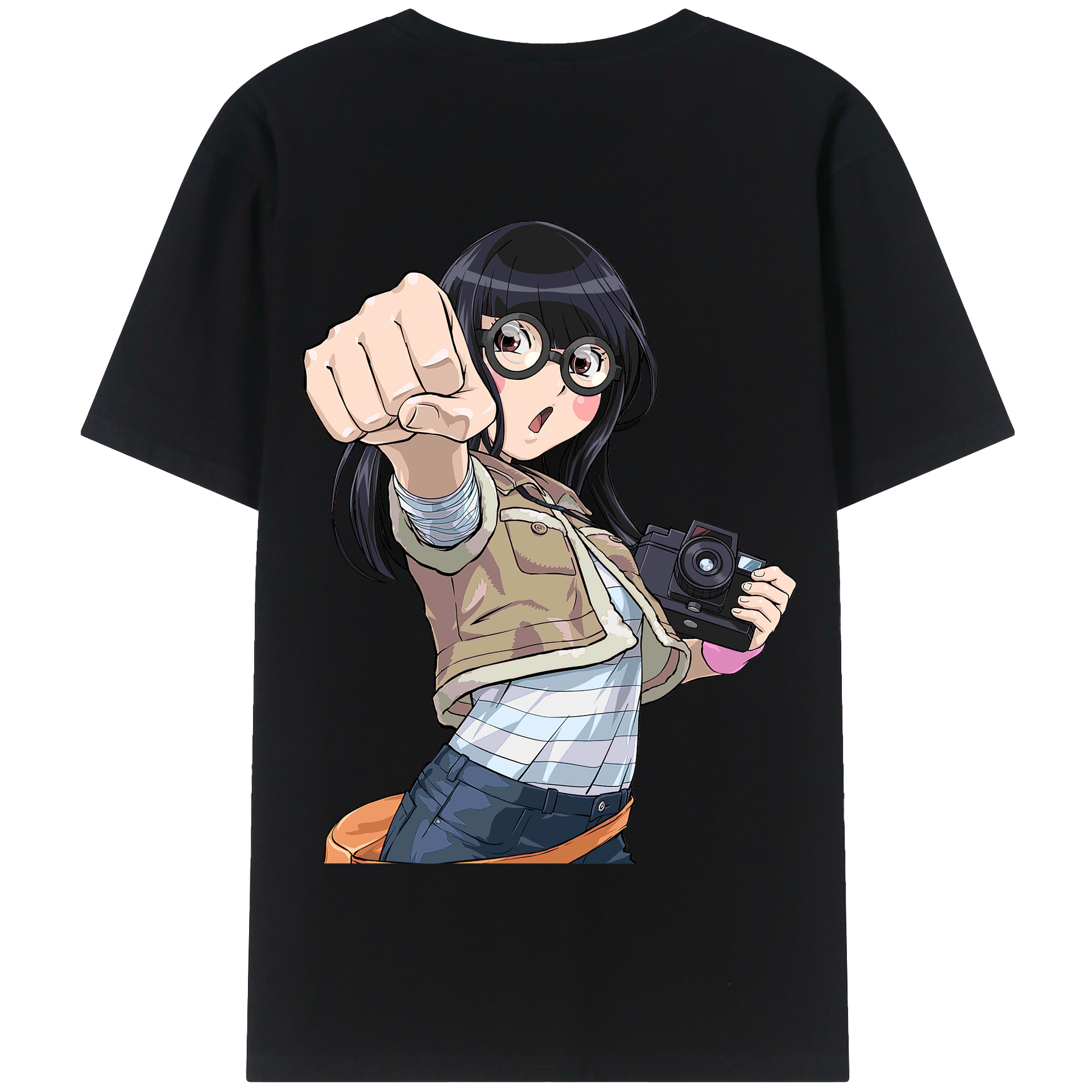 （画像用） 遊☆戯☆王 Yu-Gi-Oh! 綿100％半袖Tシャツ（背面プリント）