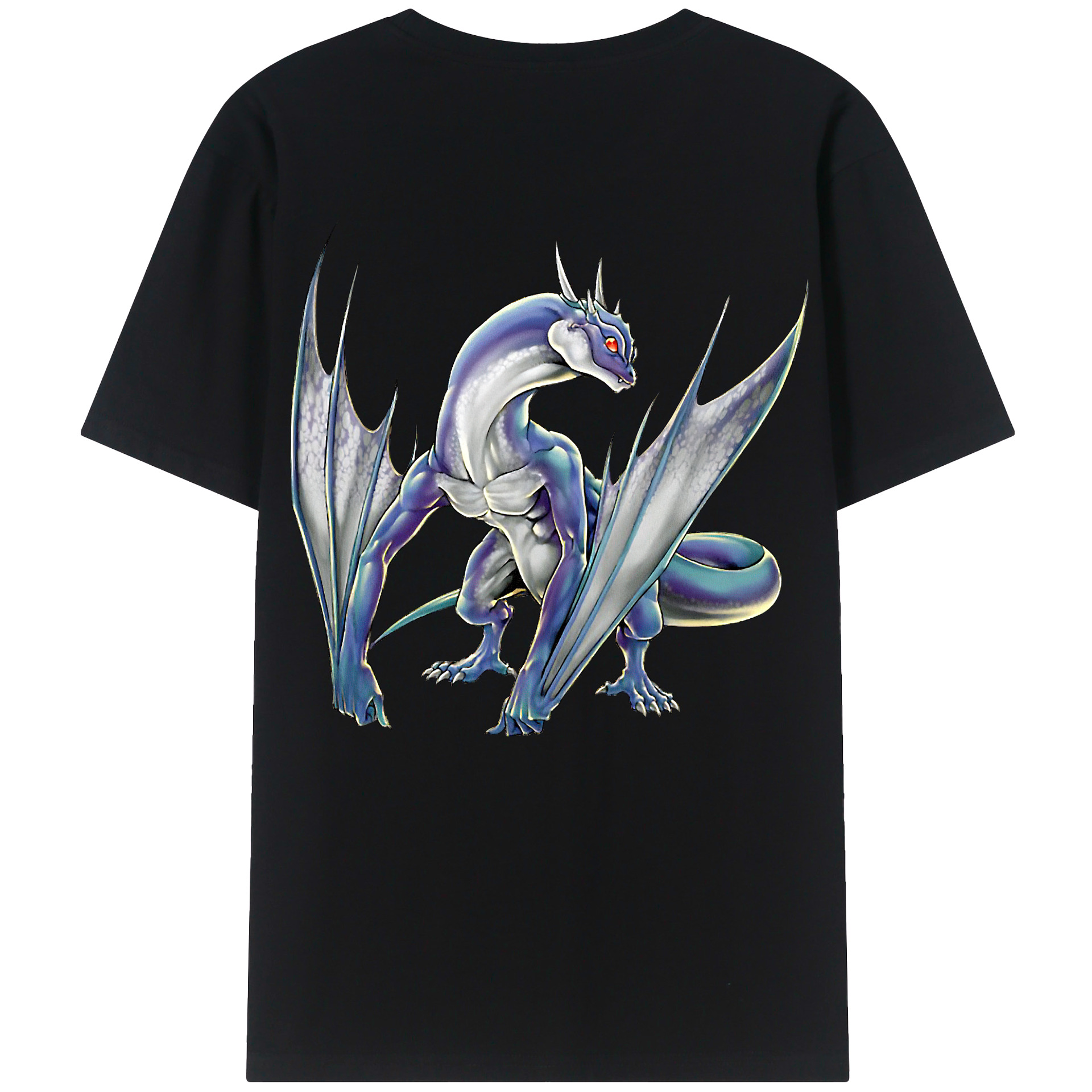 （画像用） 遊☆戯☆王 Yu-Gi-Oh! 綿100％半袖Tシャツ（背面プリント）