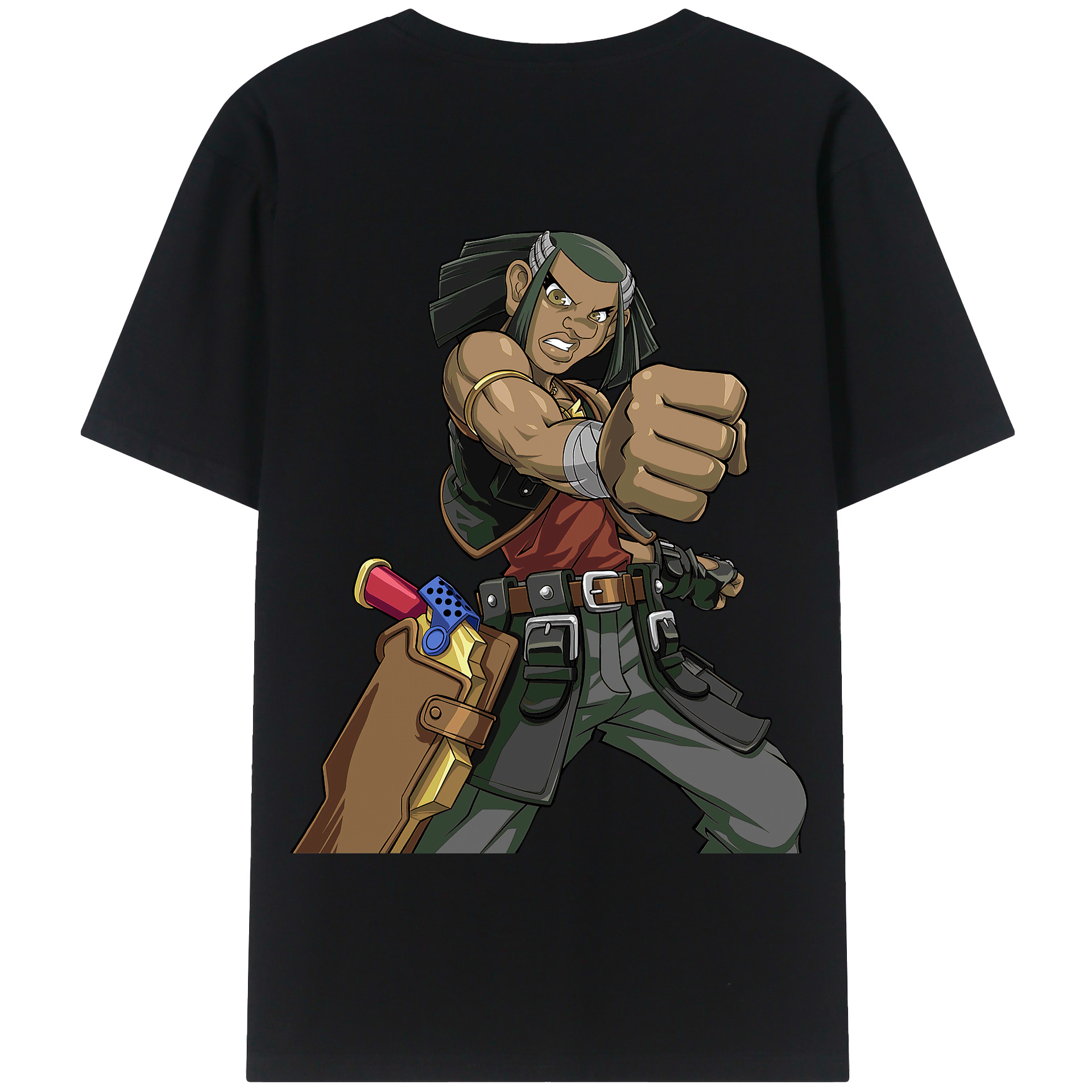 （画像用） 遊☆戯☆王 Yu-Gi-Oh! 綿100％半袖Tシャツ（背面プリント）