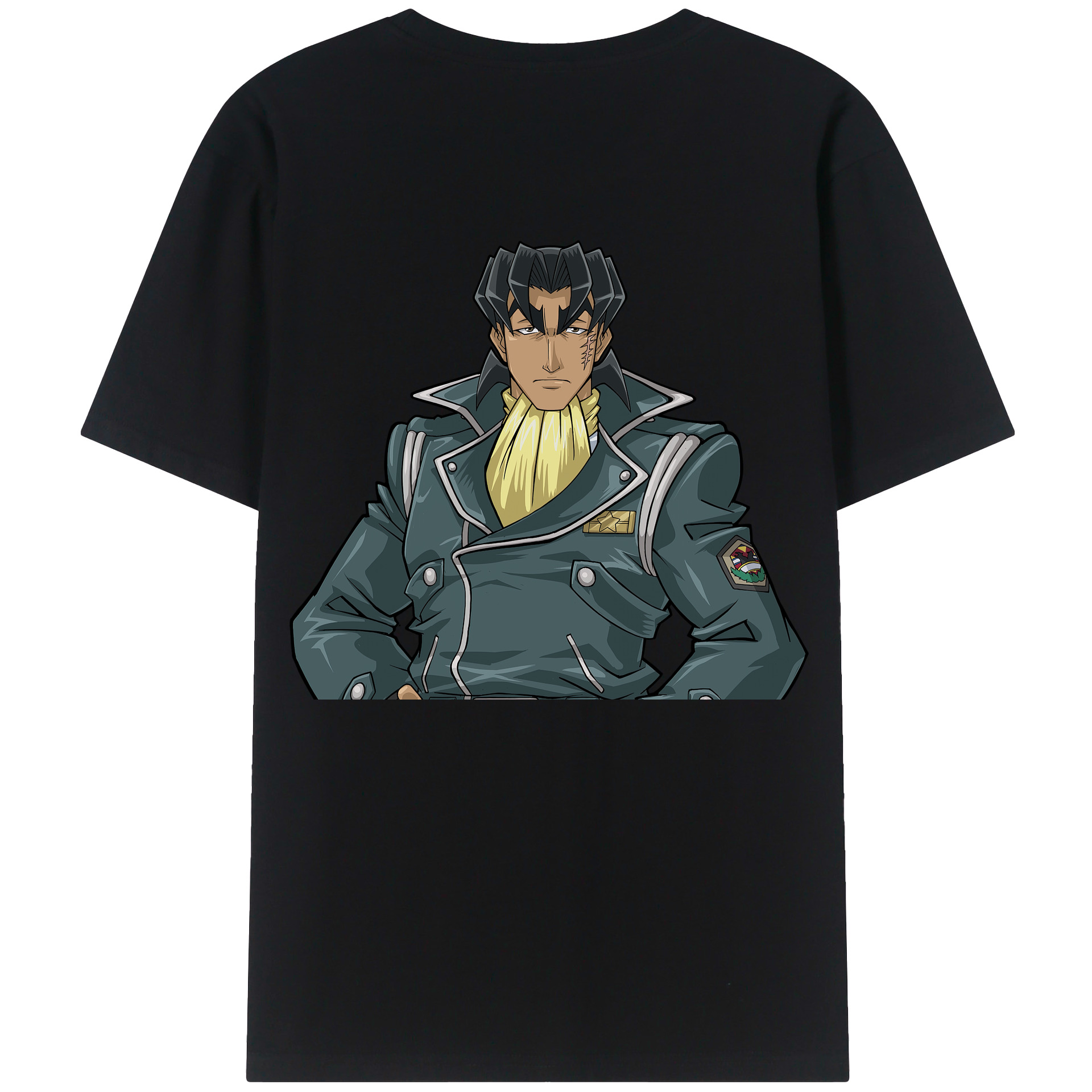 （画像用） 遊☆戯☆王 Yu-Gi-Oh! 綿100％半袖Tシャツ（背面プリント）