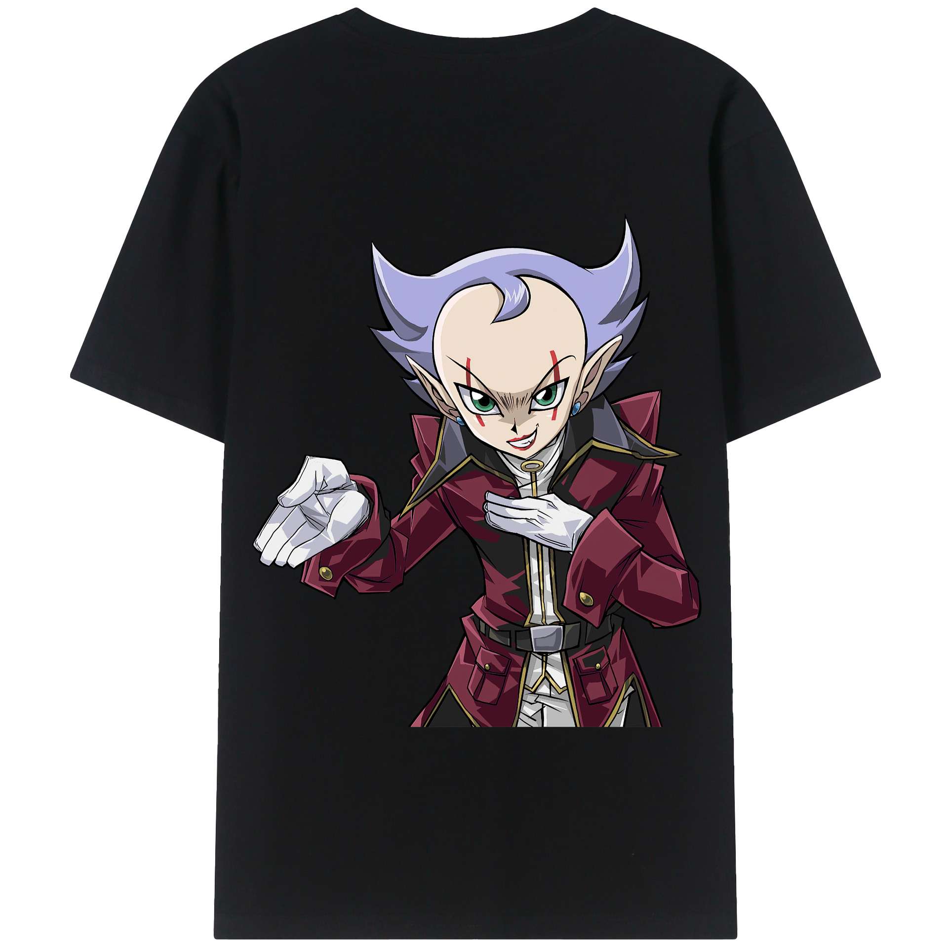 （画像用） 遊☆戯☆王 Yu-Gi-Oh! 綿100％半袖Tシャツ（背面プリント）