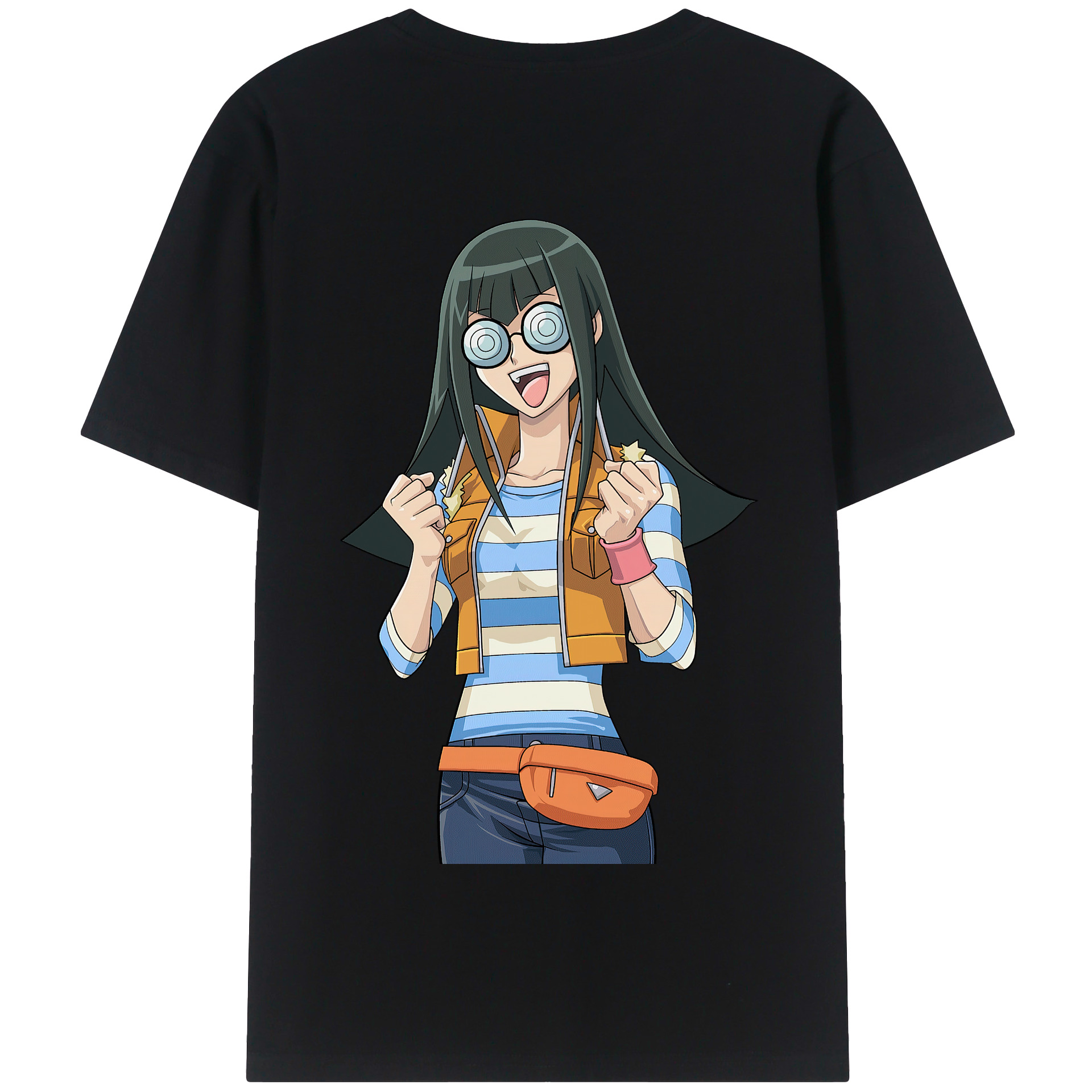 （画像用） 遊☆戯☆王 Yu-Gi-Oh! 綿100％半袖Tシャツ（背面プリント）