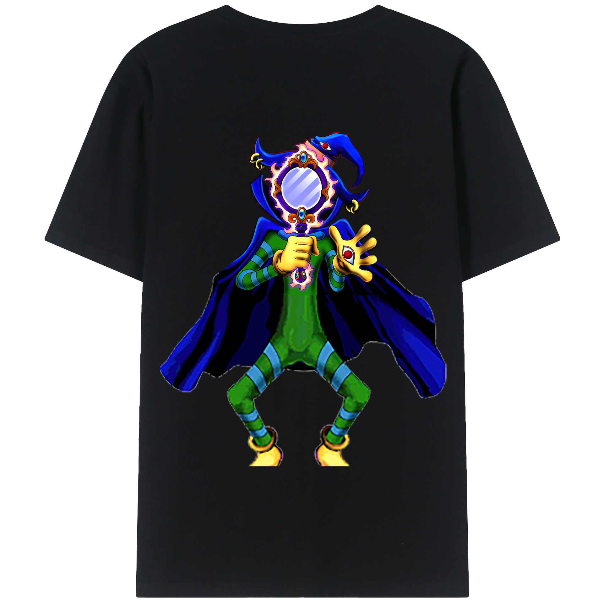 （画像用） 遊☆戯☆王 Yu-Gi-Oh! 綿100％半袖Tシャツ（背面プリント）