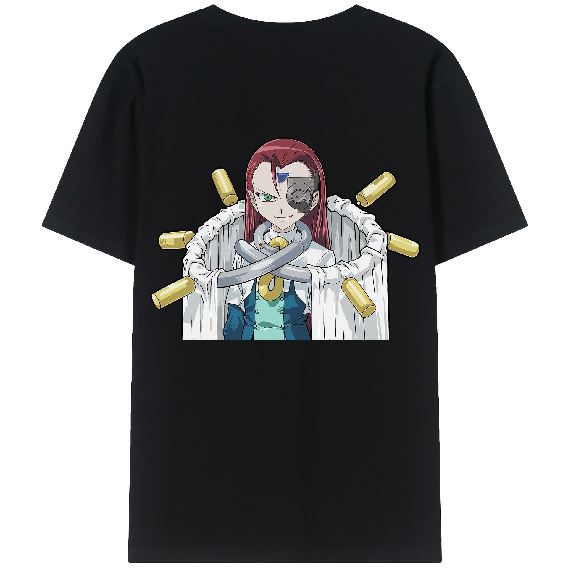 （画像用） 遊☆戯☆王 Yu-Gi-Oh! 綿100％半袖Tシャツ（背面プリント）