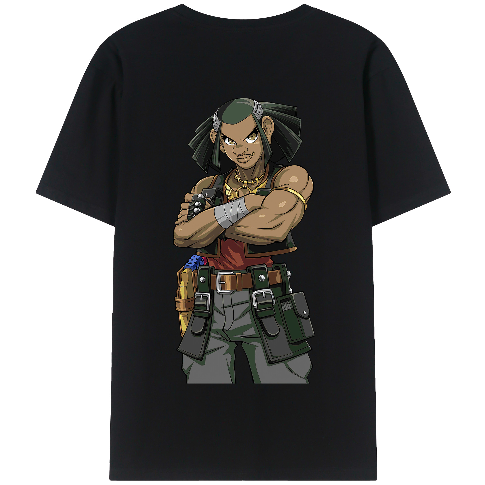 （画像用） 遊☆戯☆王 Yu-Gi-Oh! 綿100％半袖Tシャツ（背面プリント）