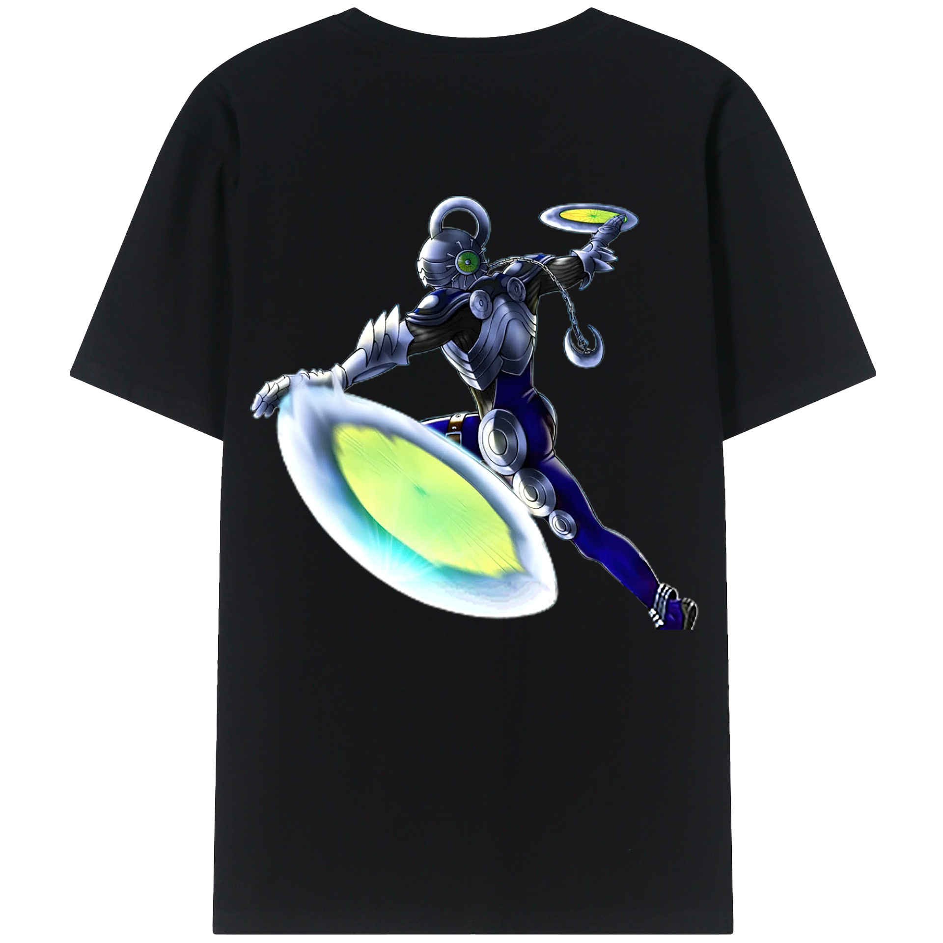 （画像用） 遊☆戯☆王 Yu-Gi-Oh! 綿100％半袖Tシャツ（背面プリント）