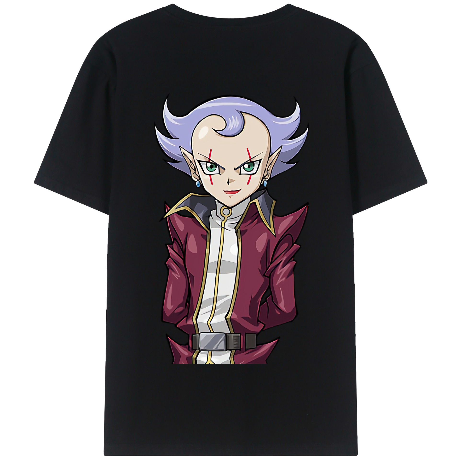 （画像用） 遊☆戯☆王 Yu-Gi-Oh! 綿100％半袖Tシャツ（背面プリント）