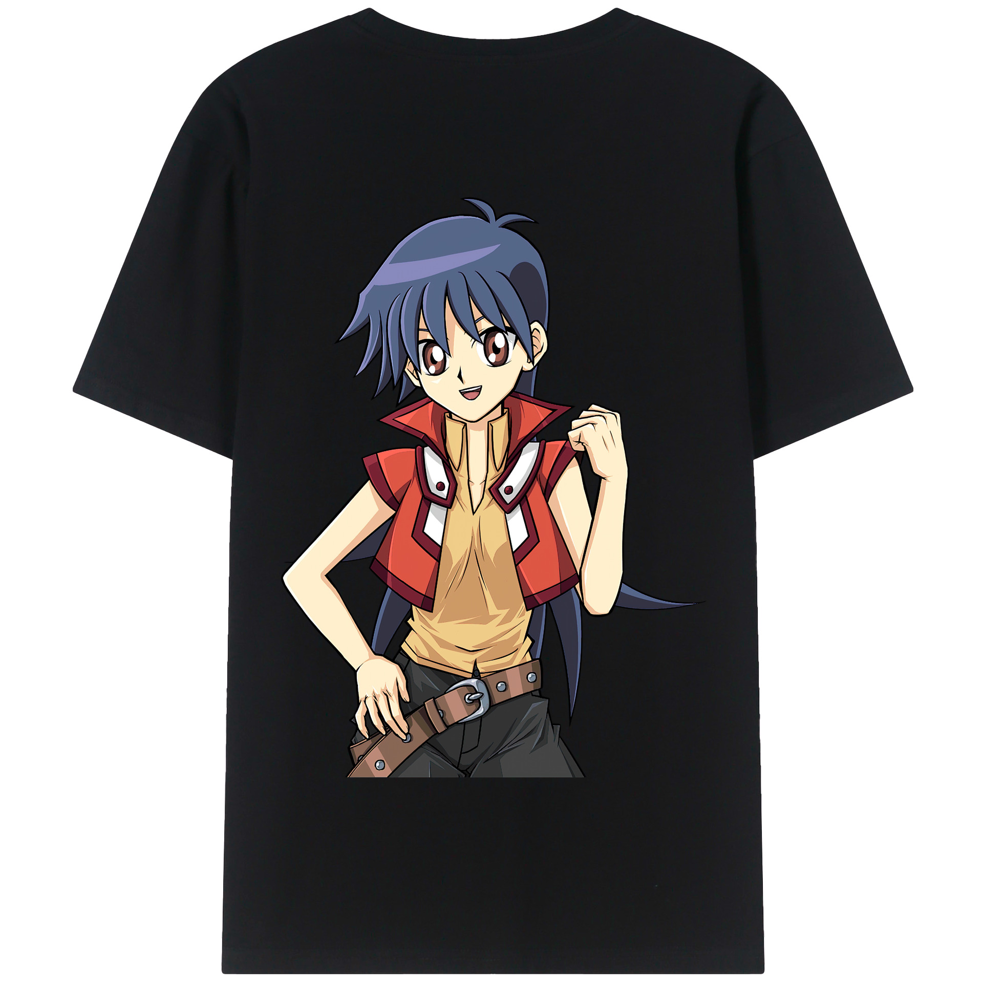 遊☆戯☆王 Yu-Gi-Oh! 綿100％半袖Tシャツ（背面プリント）