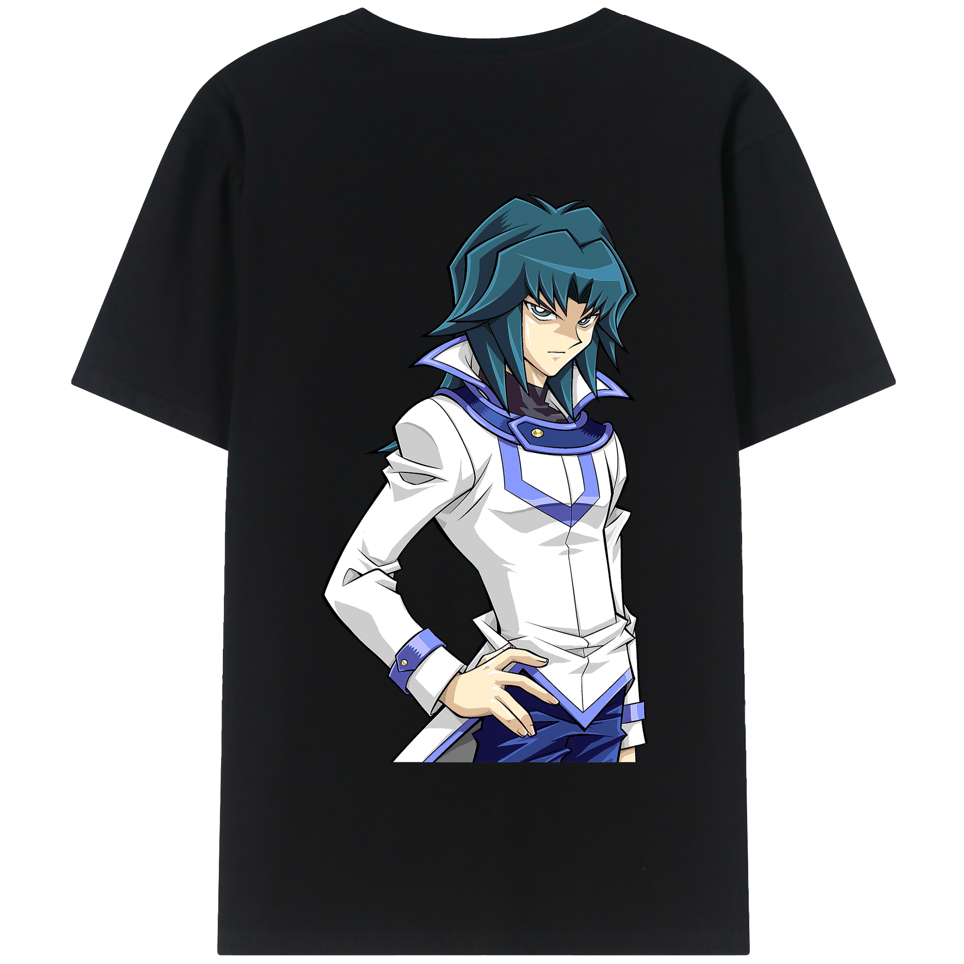 （画像用） 遊☆戯☆王 Yu-Gi-Oh! 綿100％半袖Tシャツ（背面プリント）