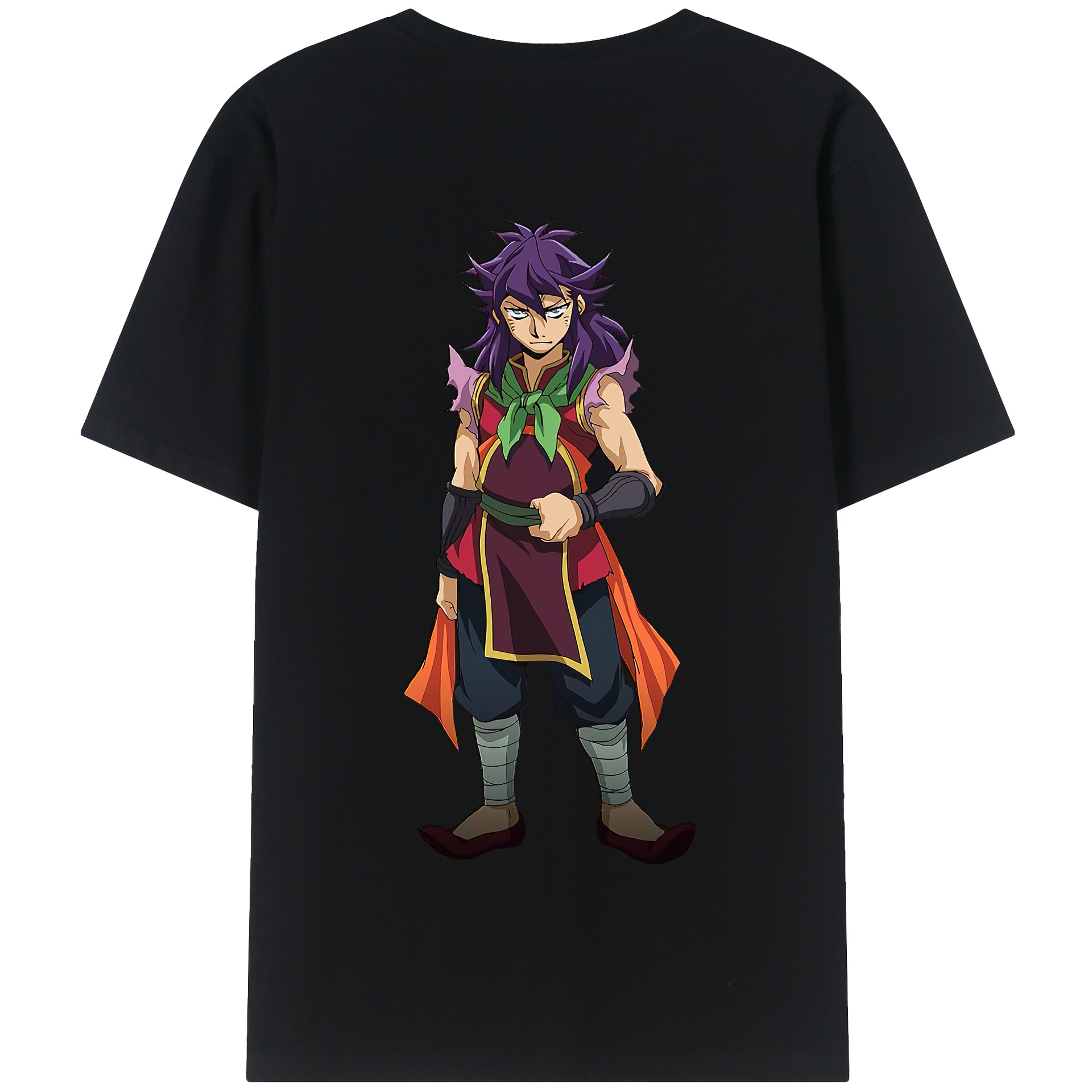 遊☆戯☆王 Yu-Gi-Oh! 綿100％半袖Tシャツ（背面プリント）