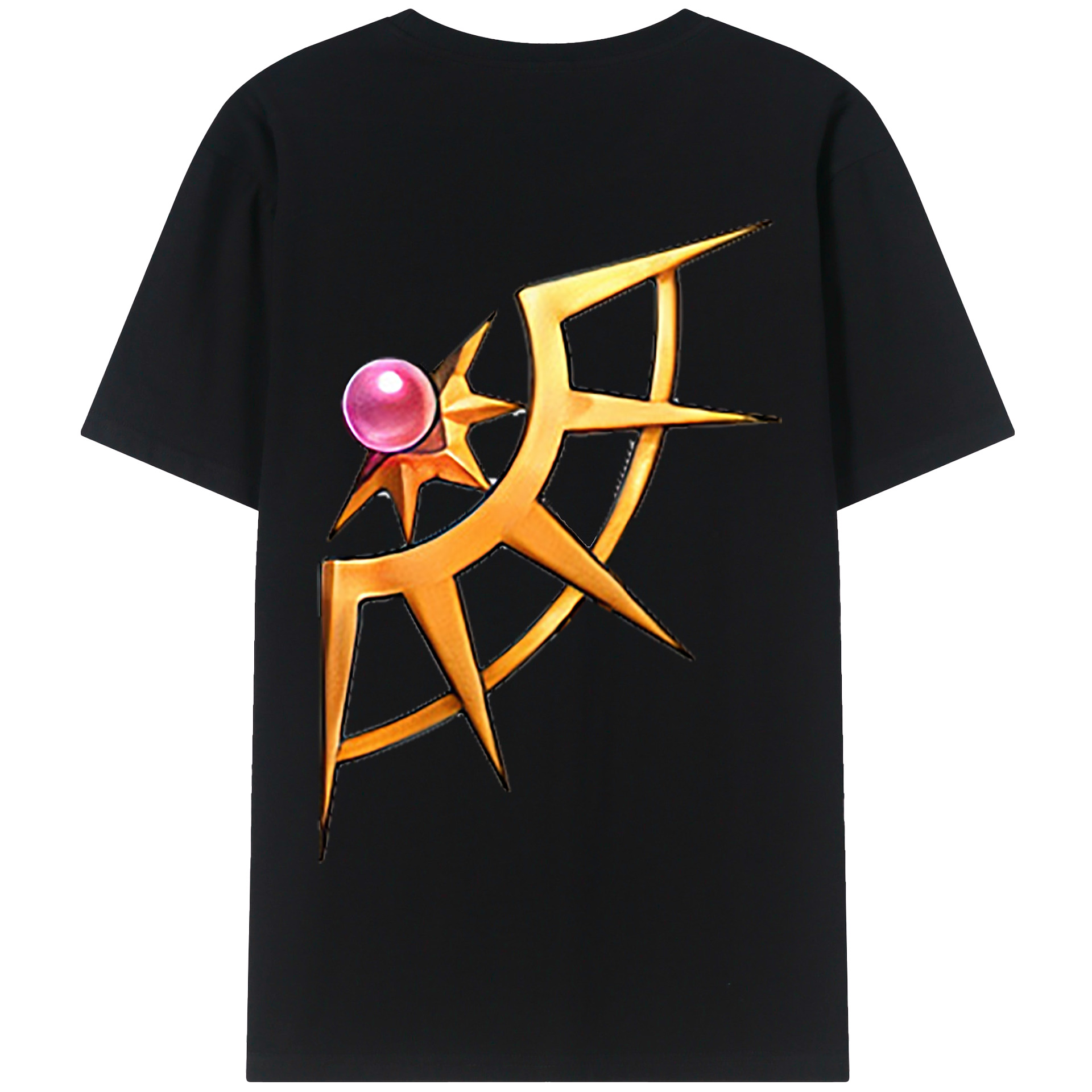 遊☆戯☆王 Yu-Gi-Oh! 綿100％半袖Tシャツ（背面プリント）