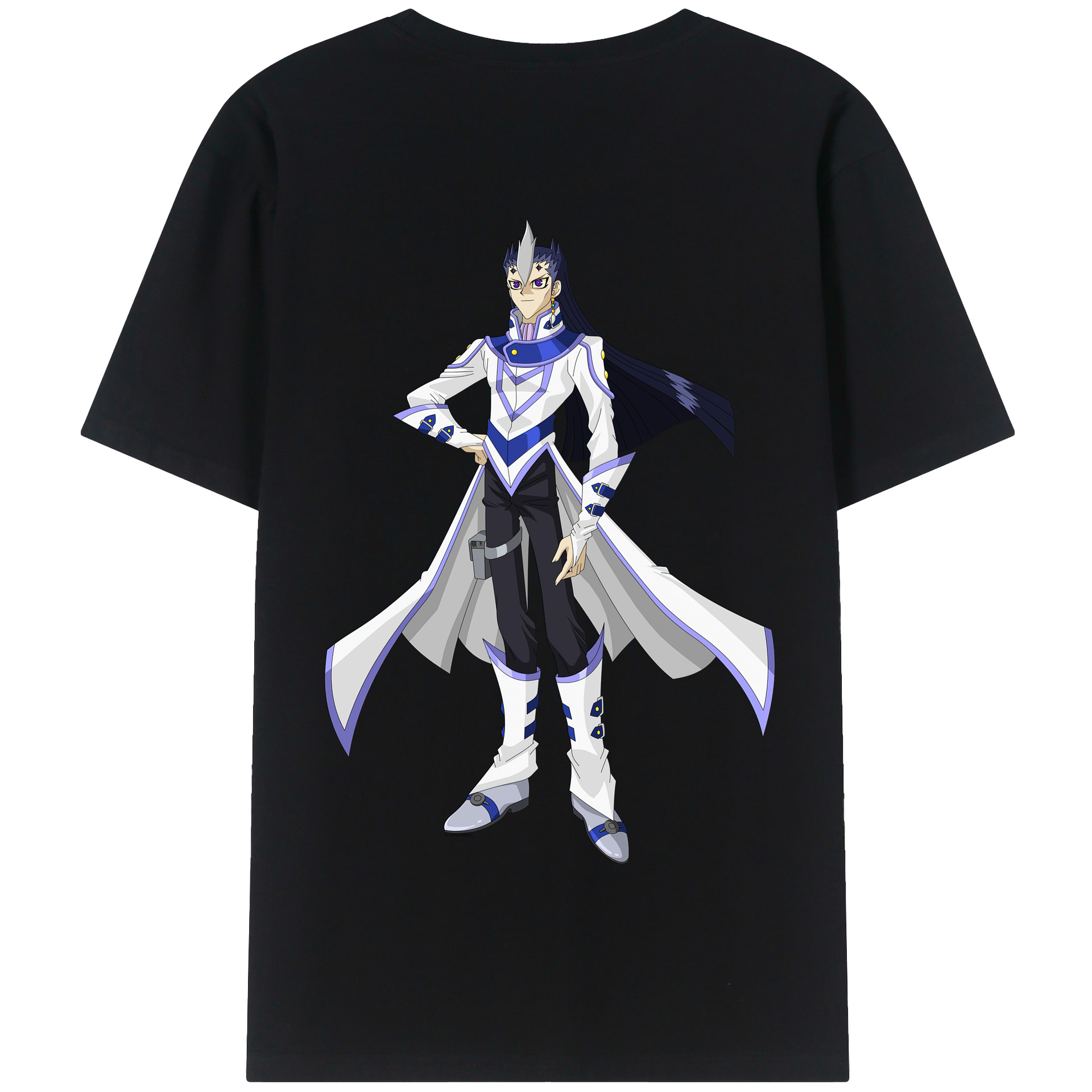 （画像用） 遊☆戯☆王 Yu-Gi-Oh! 綿100％半袖Tシャツ（背面プリント）