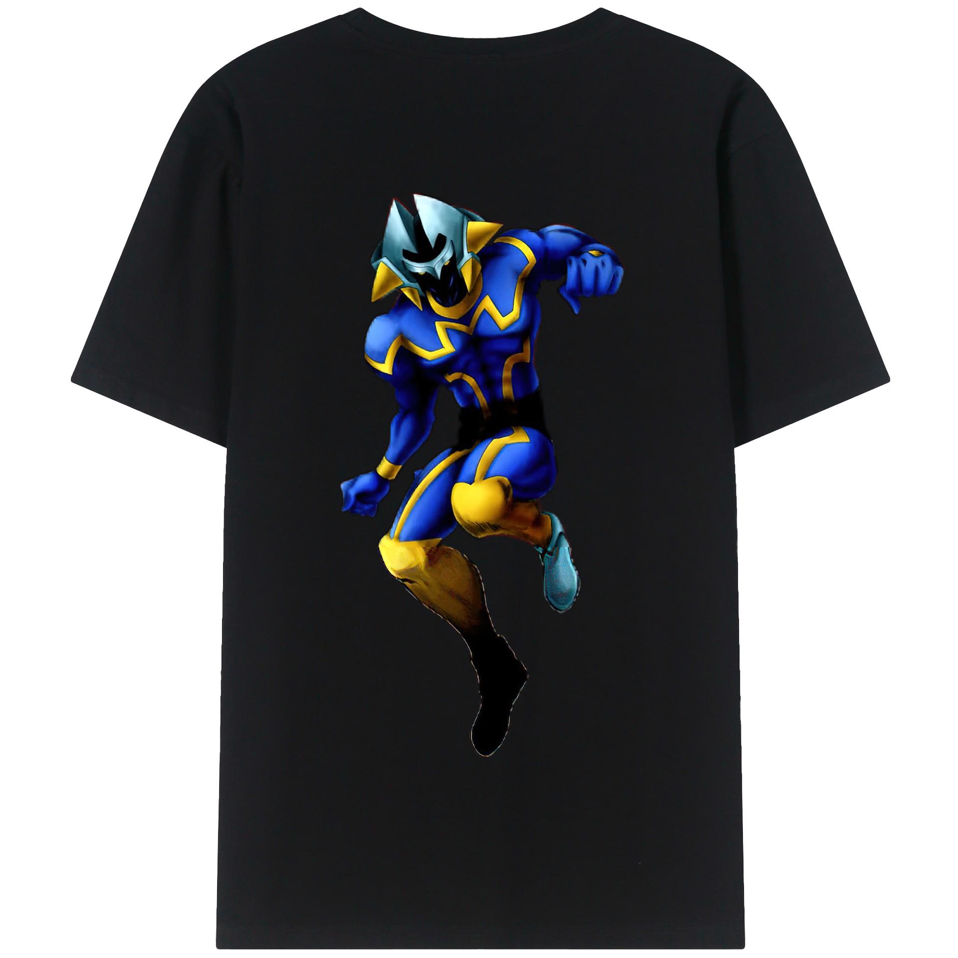 （画像用） 遊☆戯☆王 Yu-Gi-Oh! 綿100％半袖Tシャツ（背面プリント）