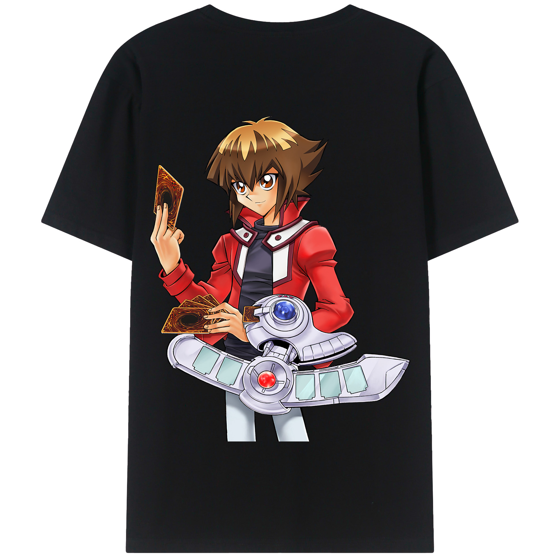 （画像用） 遊☆戯☆王 Yu-Gi-Oh! 綿100％半袖Tシャツ（背面プリント）