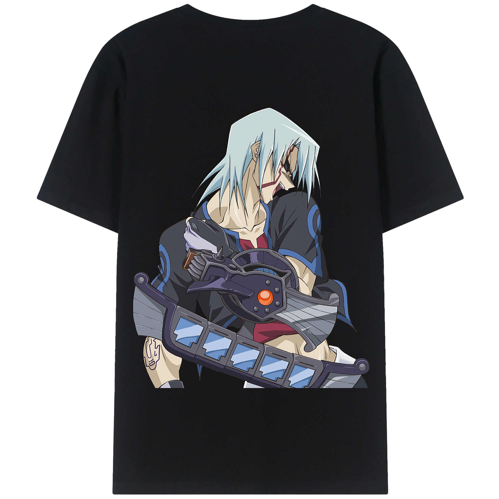 （画像用） 遊☆戯☆王 Yu-Gi-Oh! 綿100％半袖Tシャツ（背面プリント）