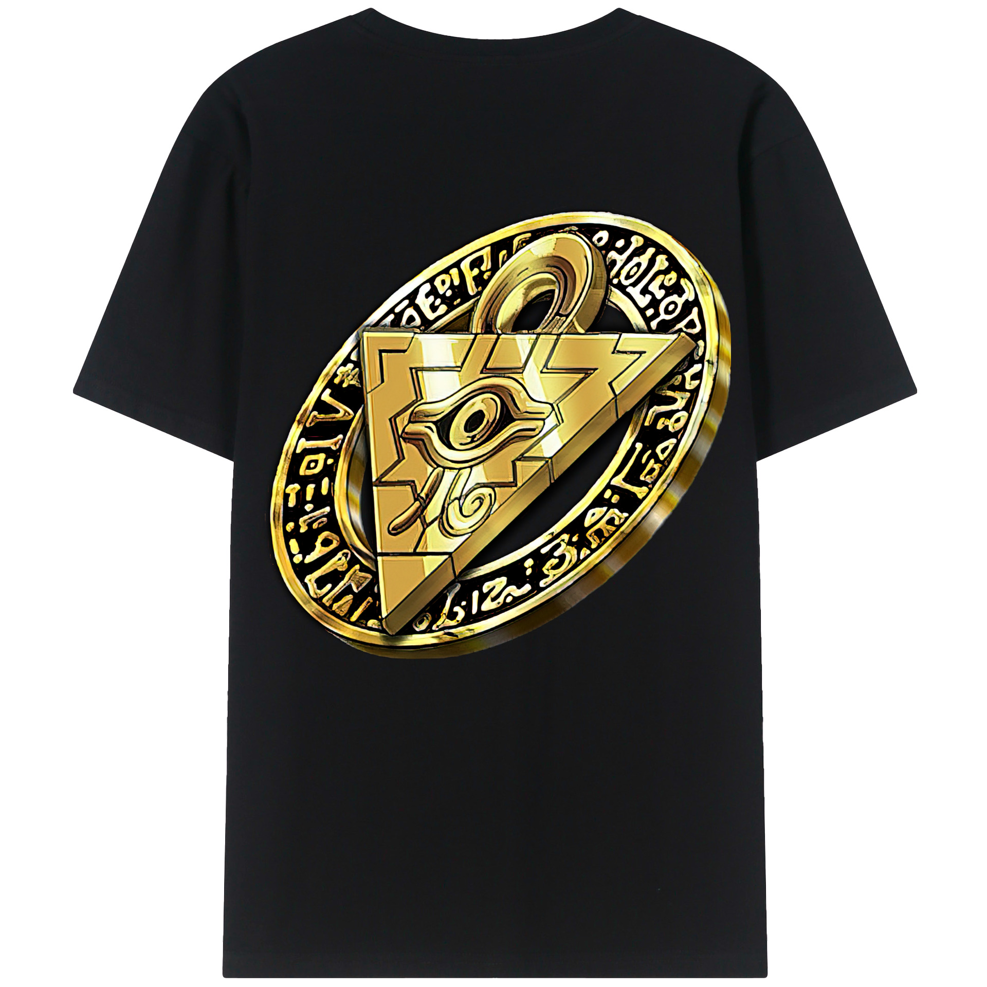 （画像用） 遊☆戯☆王 Yu-Gi-Oh! 綿100％半袖Tシャツ（背面プリント）
