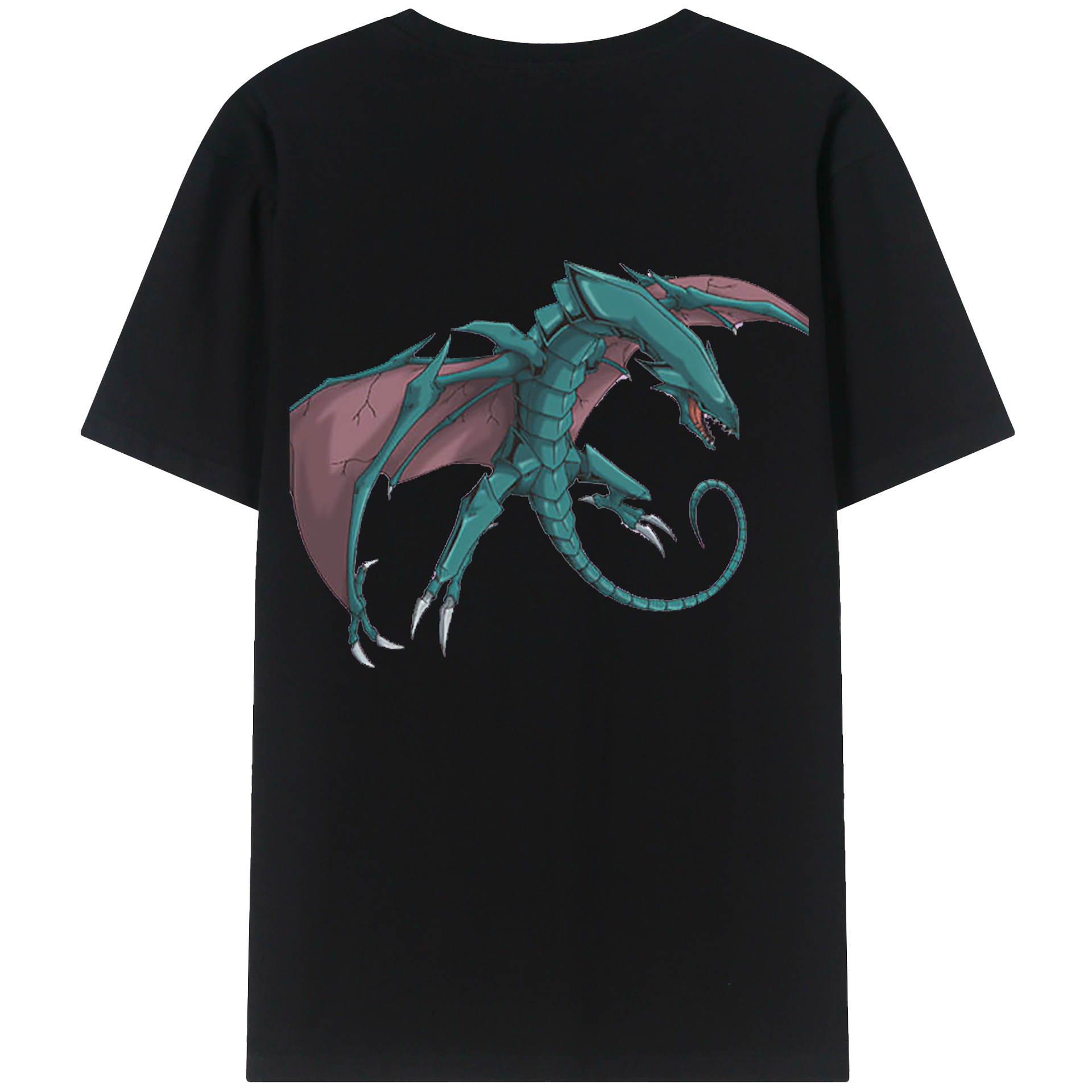 （画像用） 遊☆戯☆王 Yu-Gi-Oh! 綿100％半袖Tシャツ（背面プリント）