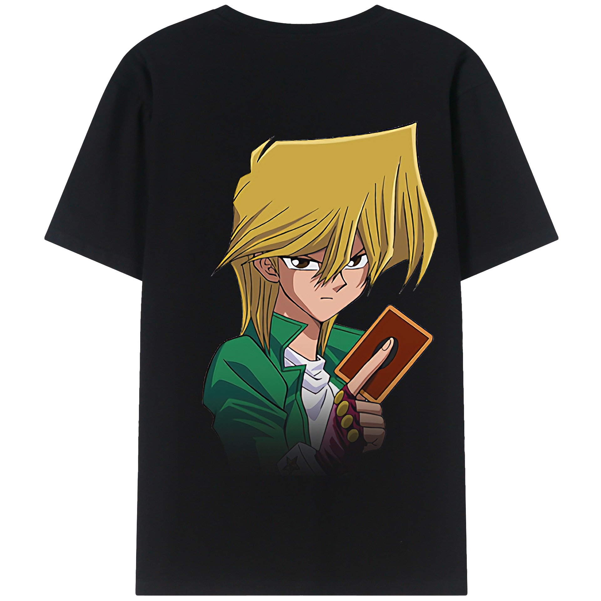 （画像用） 遊☆戯☆王 Yu-Gi-Oh! 綿100％半袖Tシャツ（背面プリント）