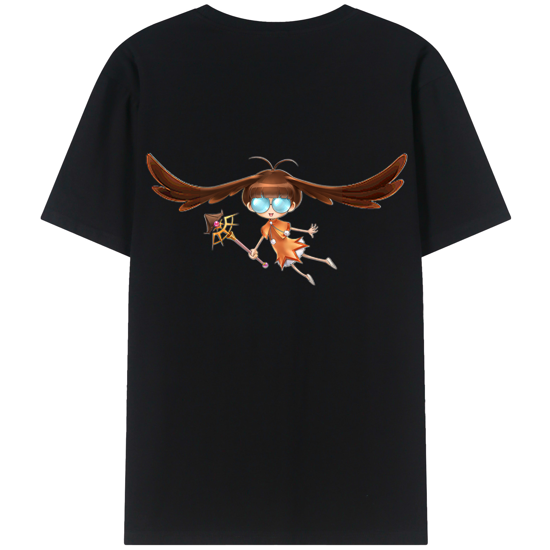 （画像用） 遊☆戯☆王 Yu-Gi-Oh! 綿100％半袖Tシャツ（背面プリント）