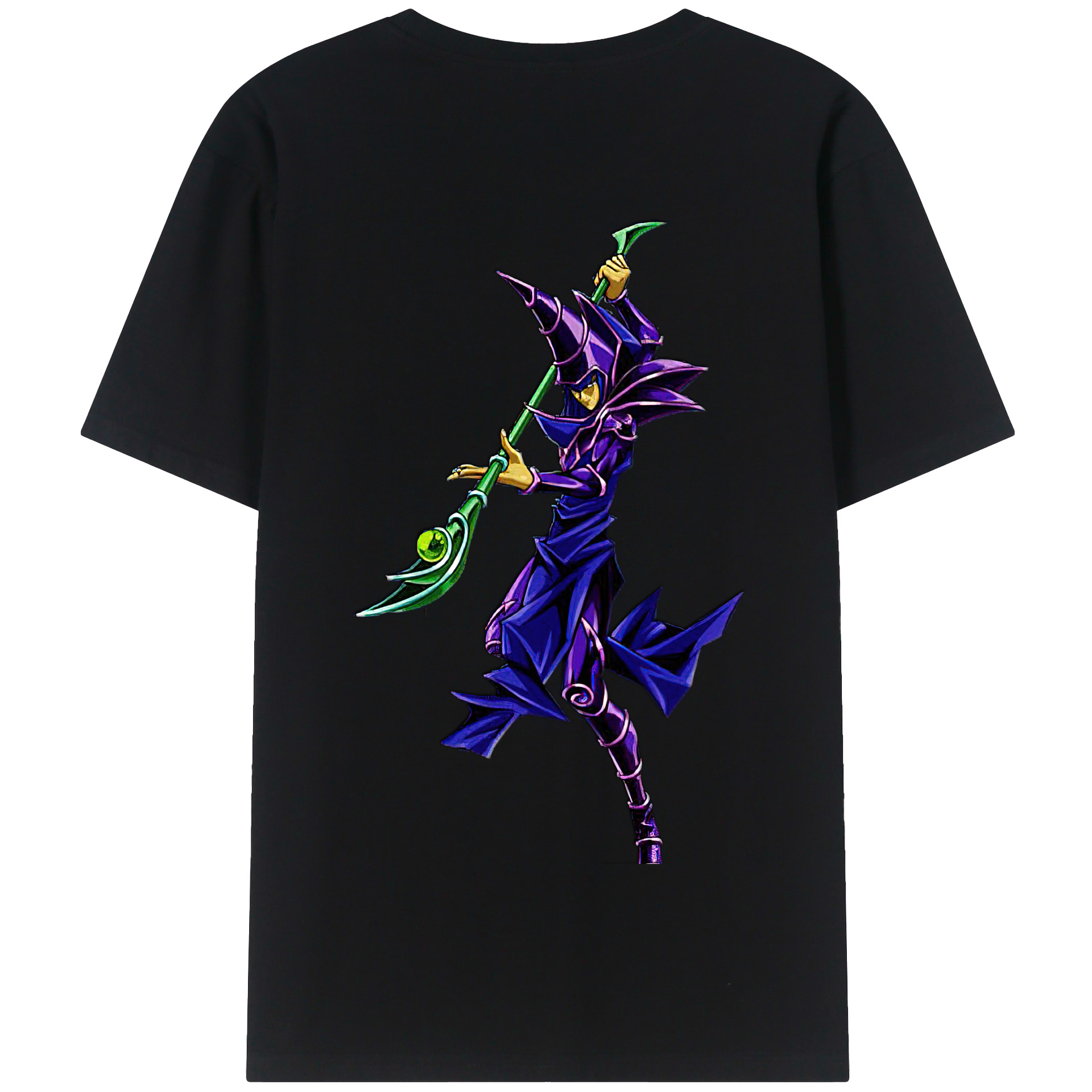（画像用） 遊☆戯☆王 Yu-Gi-Oh! 綿100％半袖Tシャツ（背面プリント）