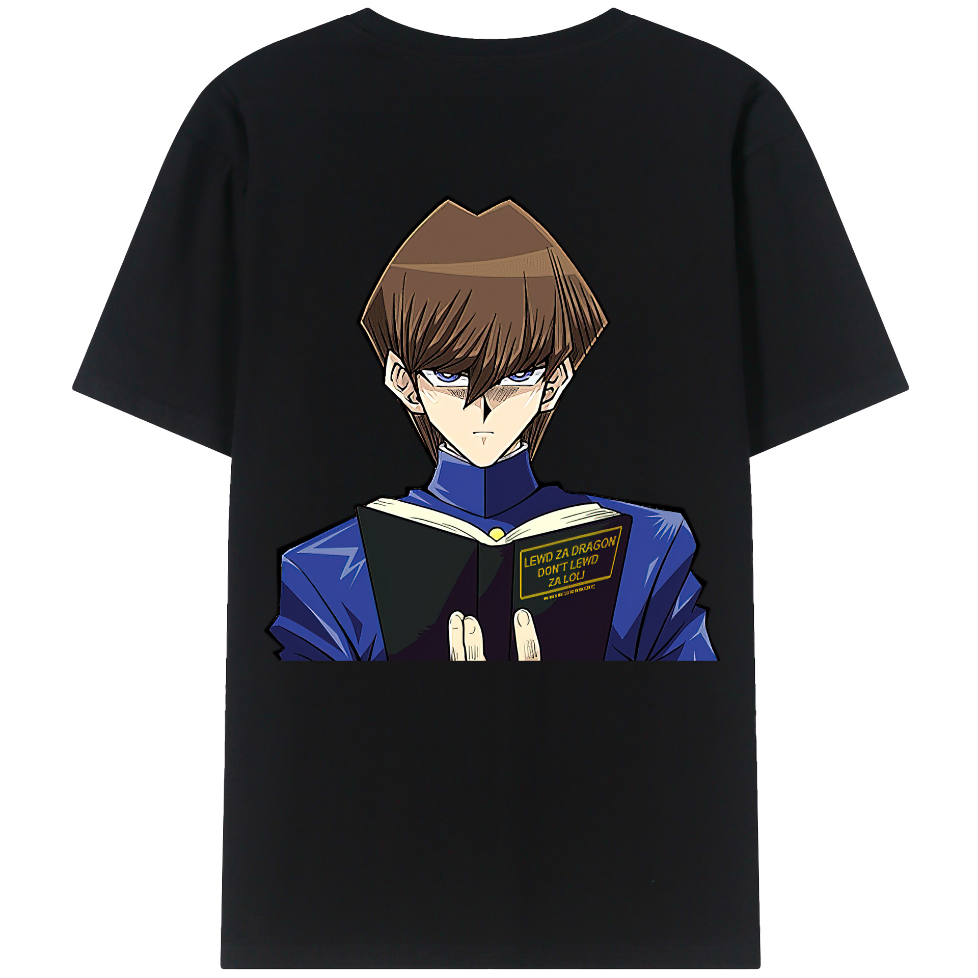 （画像用） 遊☆戯☆王 Yu-Gi-Oh! 綿100％半袖Tシャツ（背面プリント）