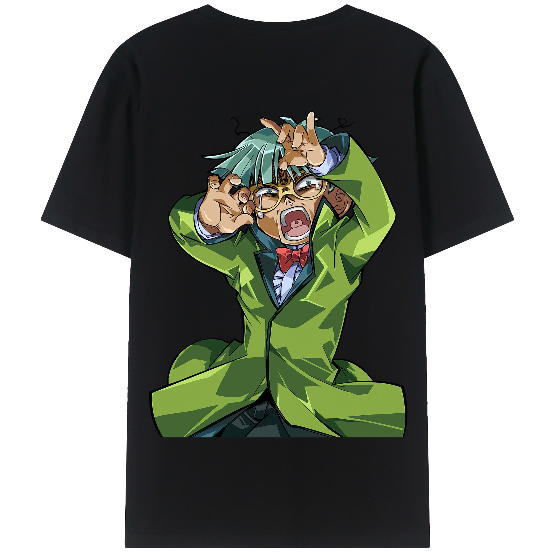 （画像用） 遊☆戯☆王 Yu-Gi-Oh! 綿100％半袖Tシャツ（背面プリント）