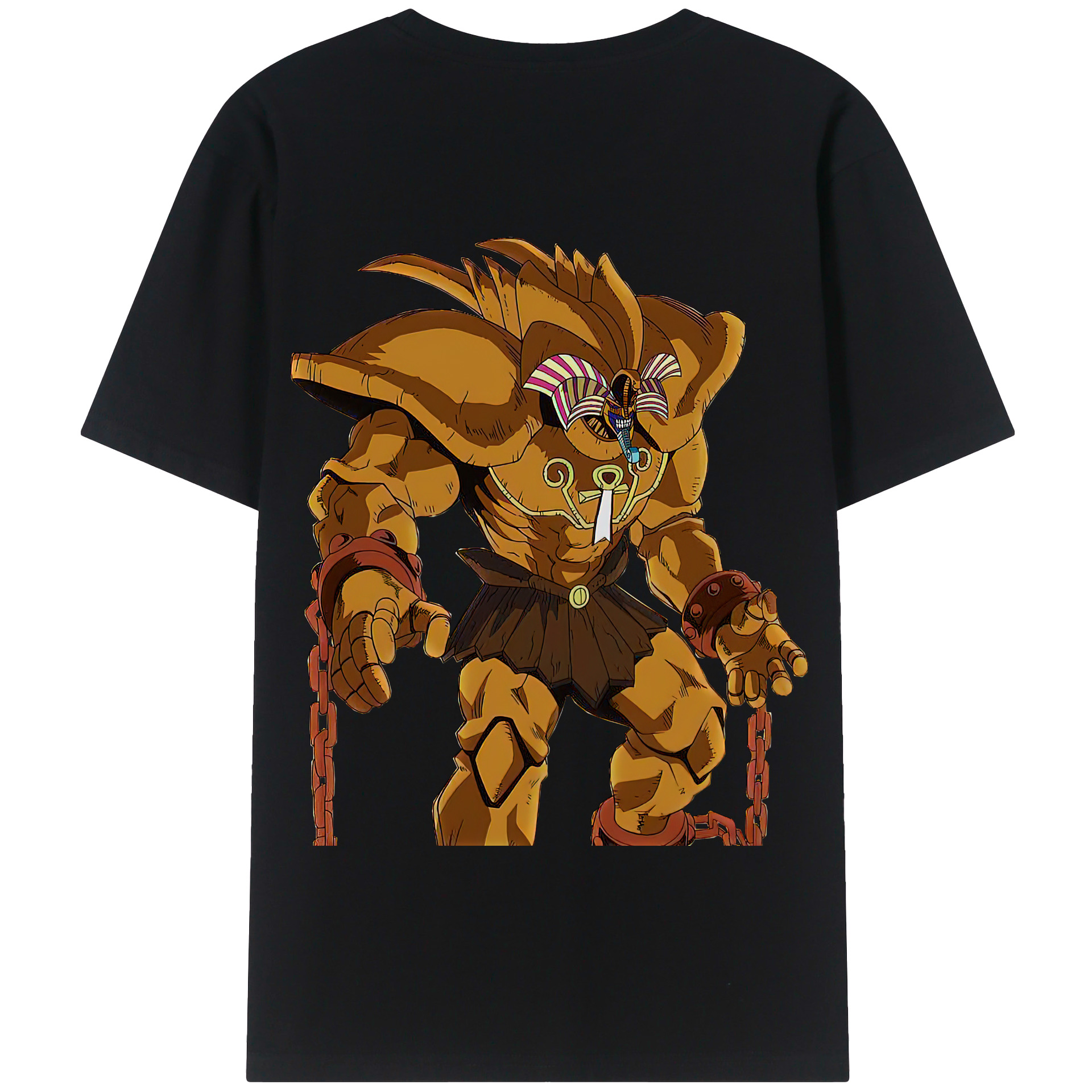 （画像用） 遊☆戯☆王 Yu-Gi-Oh! 綿100％半袖Tシャツ（背面プリント）