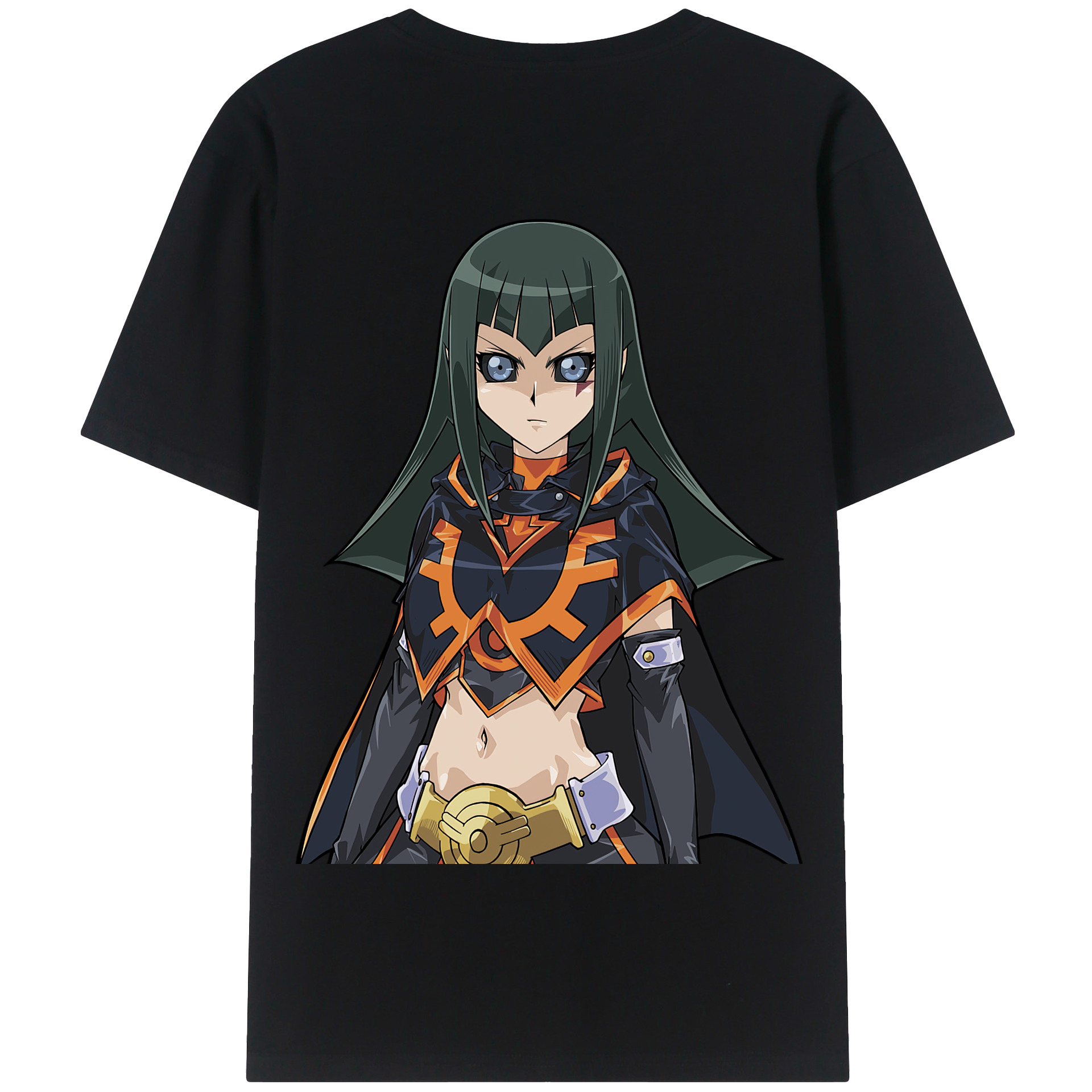 （画像用） 遊☆戯☆王 Yu-Gi-Oh! 綿100％半袖Tシャツ（背面プリント）