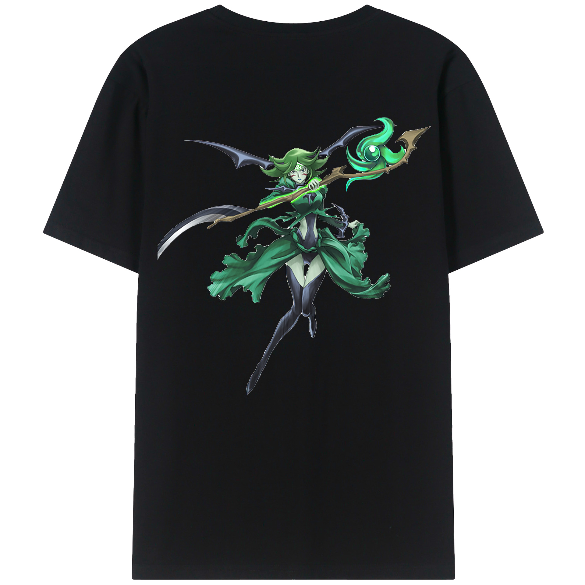 （画像用） 遊☆戯☆王 Yu-Gi-Oh! 綿100％半袖Tシャツ（背面プリント）