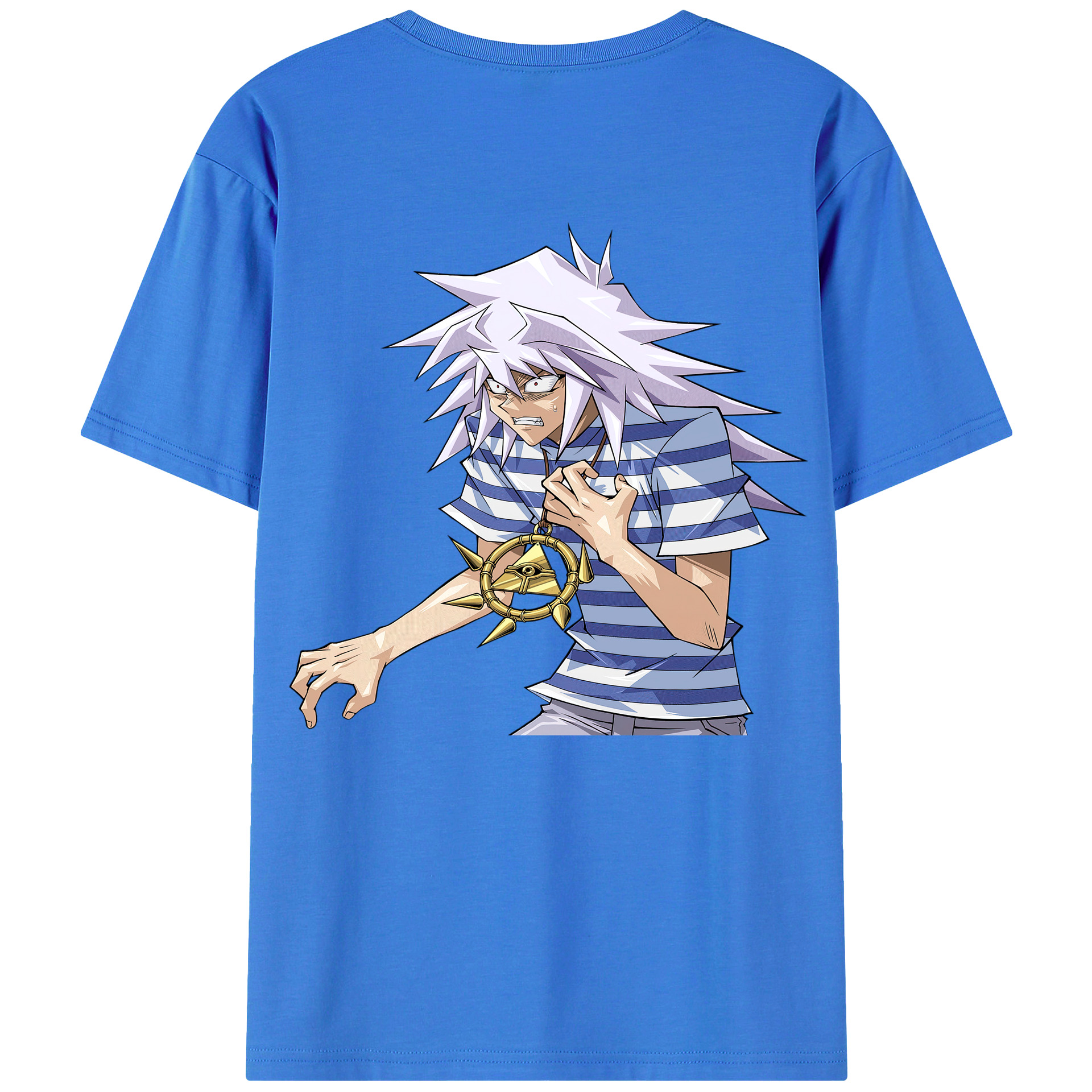 （画像用） 遊☆戯☆王 Yu-Gi-Oh! 綿100％半袖Tシャツ（背面プリント）