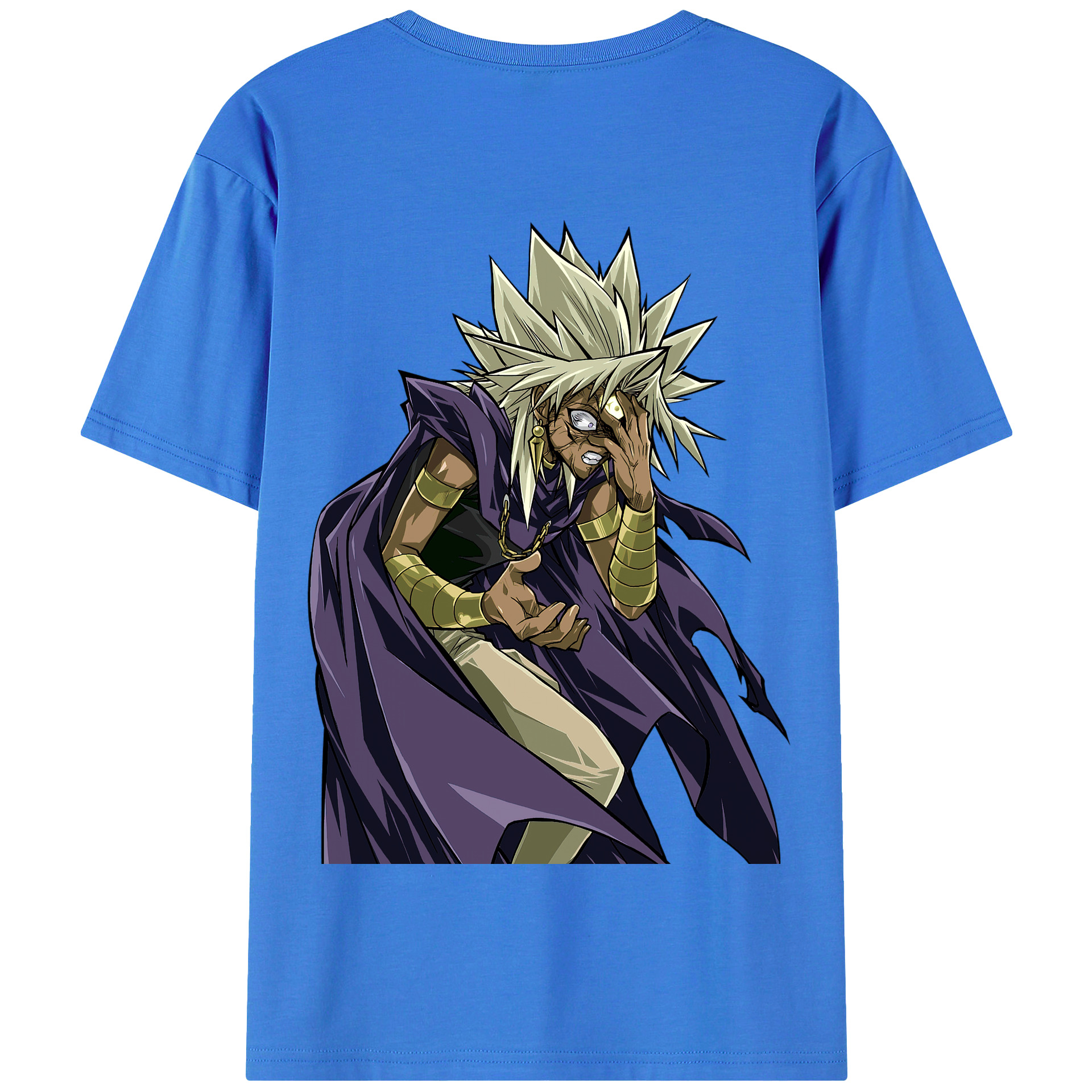 （画像用） 遊☆戯☆王 Yu-Gi-Oh! 綿100％半袖Tシャツ（背面プリント）