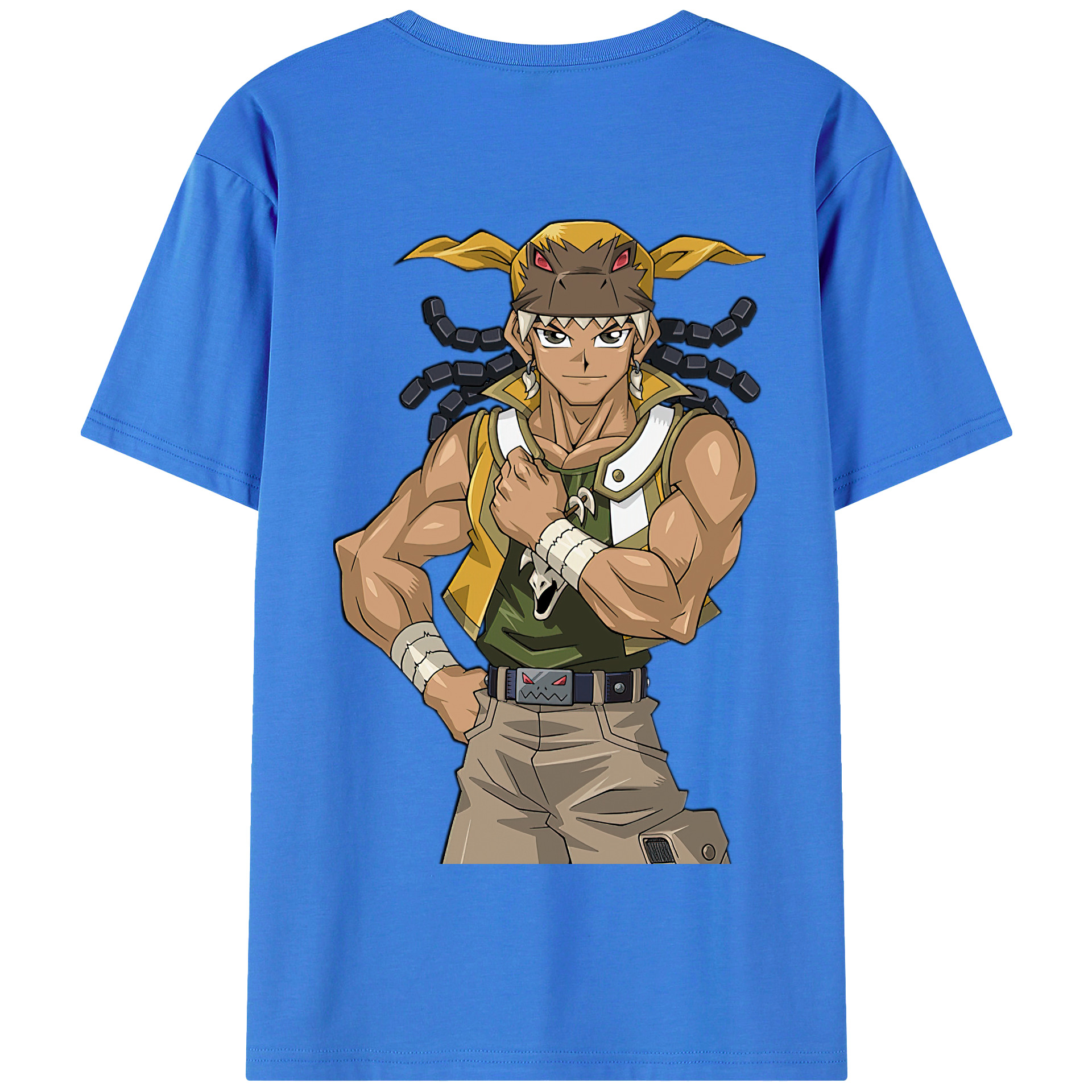 （画像用） 遊☆戯☆王 Yu-Gi-Oh! 綿100％半袖Tシャツ（背面プリント）