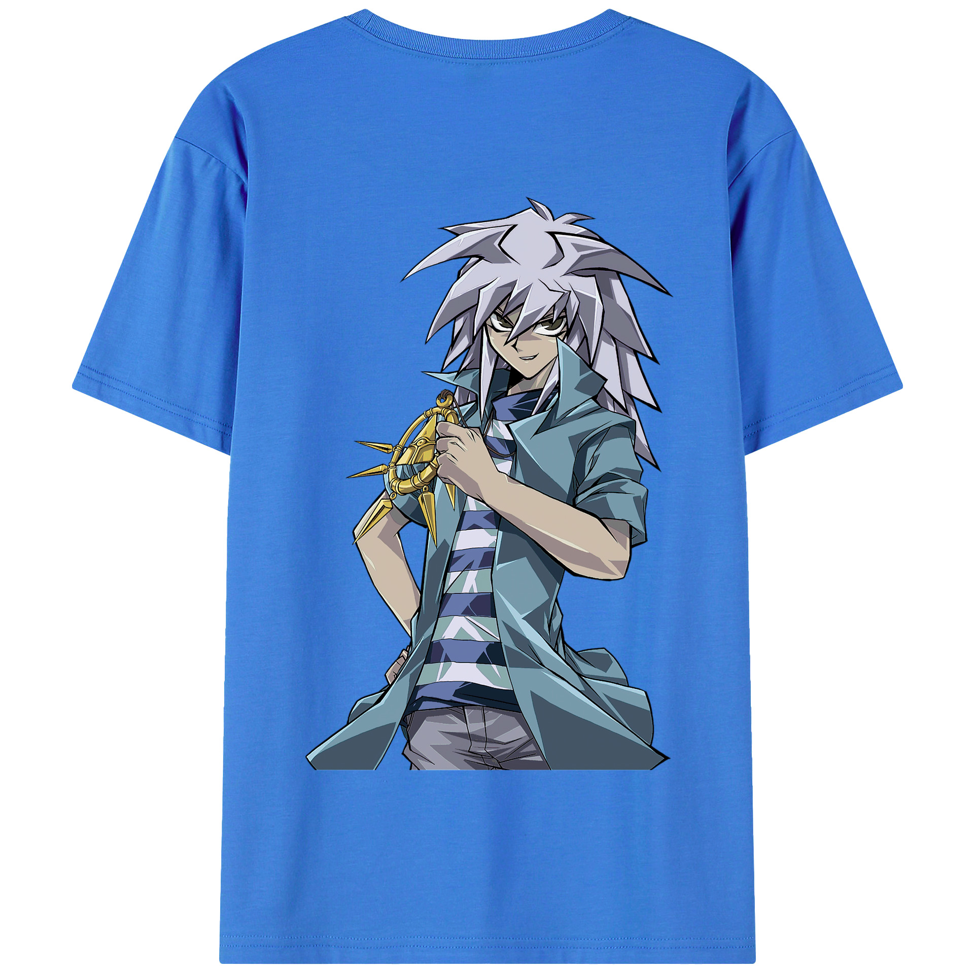 （画像用） 遊☆戯☆王 Yu-Gi-Oh! 綿100％半袖Tシャツ（背面プリント）