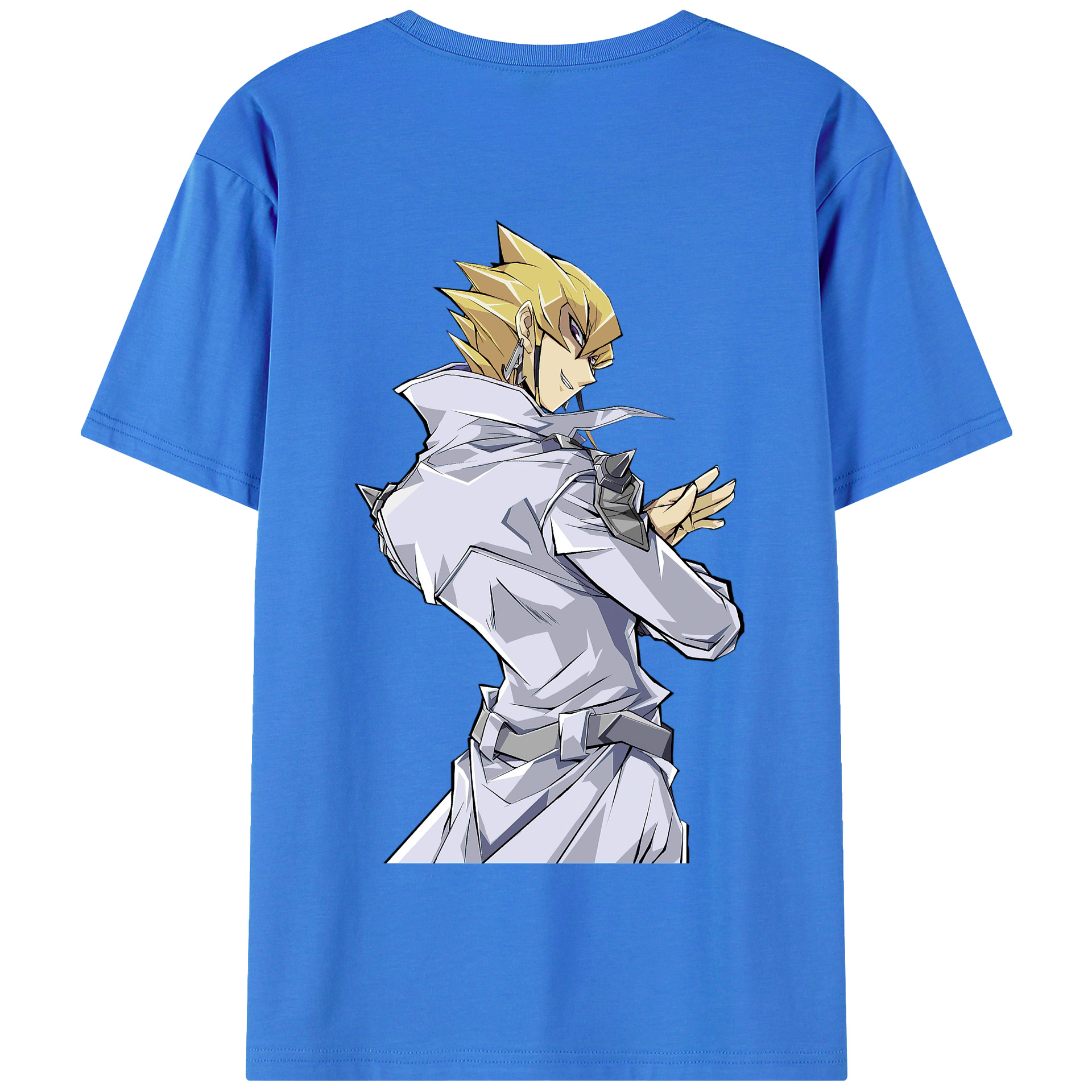 （画像用） 遊☆戯☆王 Yu-Gi-Oh! 綿100％半袖Tシャツ（背面プリント）