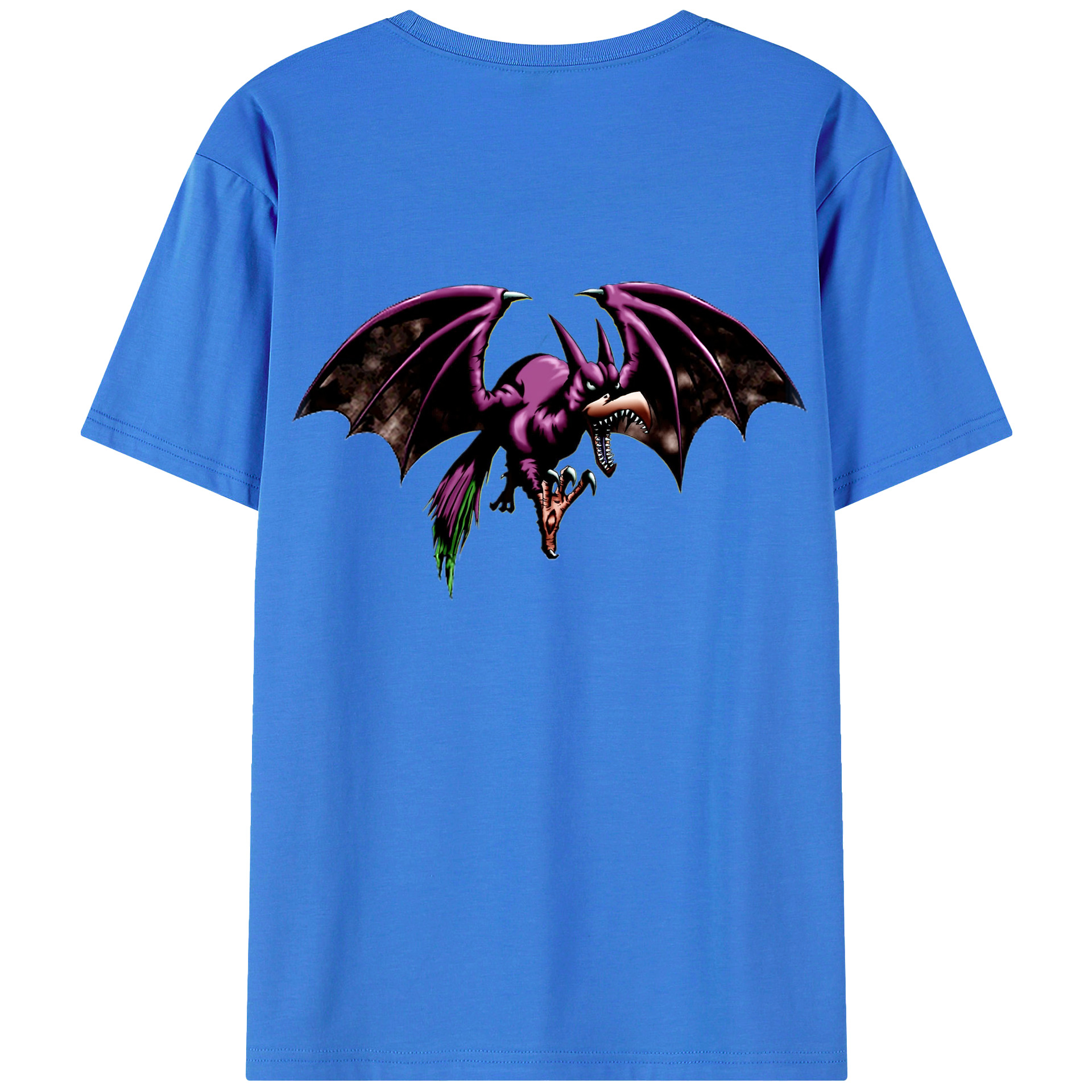 （画像用） 遊☆戯☆王 Yu-Gi-Oh! 綿100％半袖Tシャツ（背面プリント）
