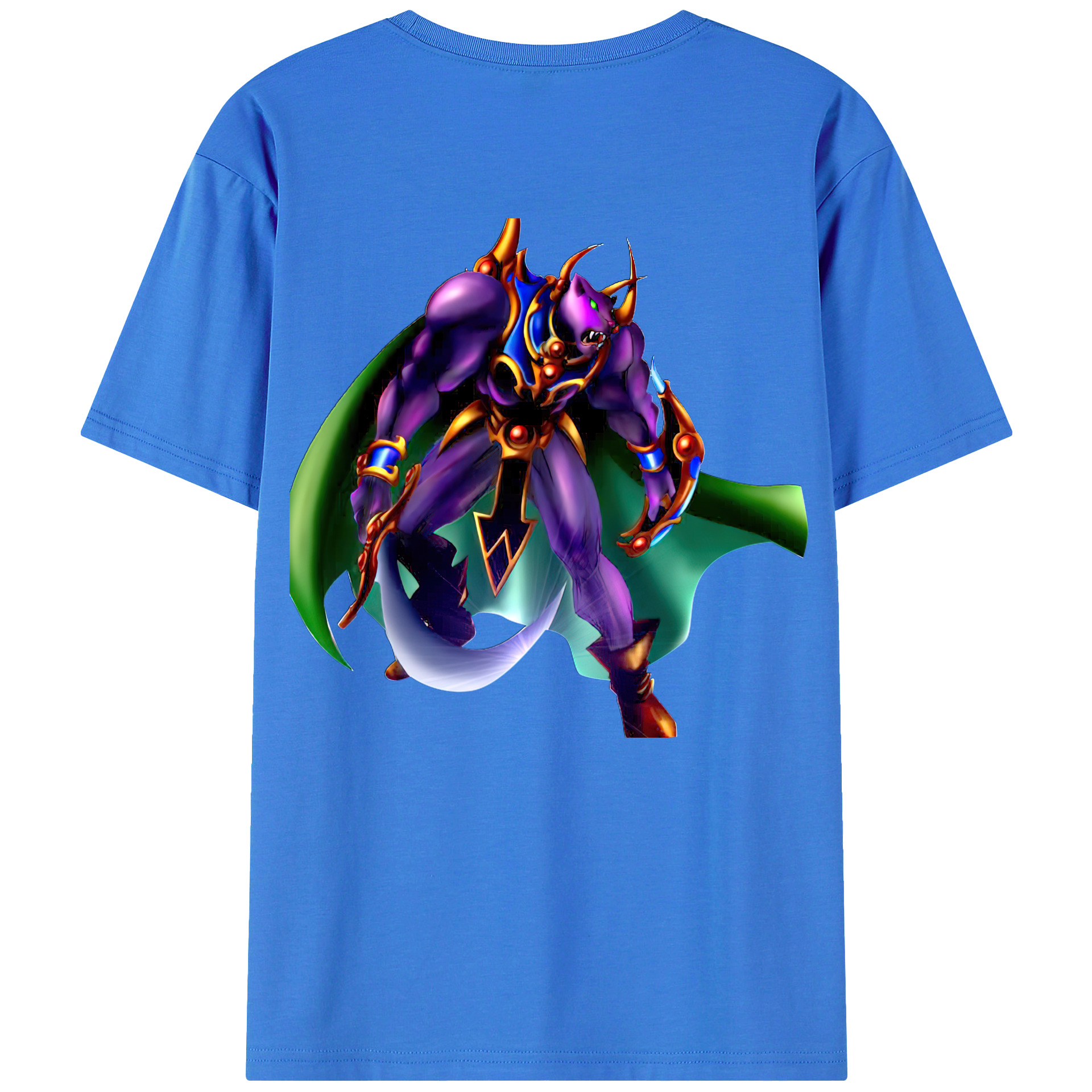 （画像用） 遊☆戯☆王 Yu-Gi-Oh! 綿100％半袖Tシャツ（背面プリント）