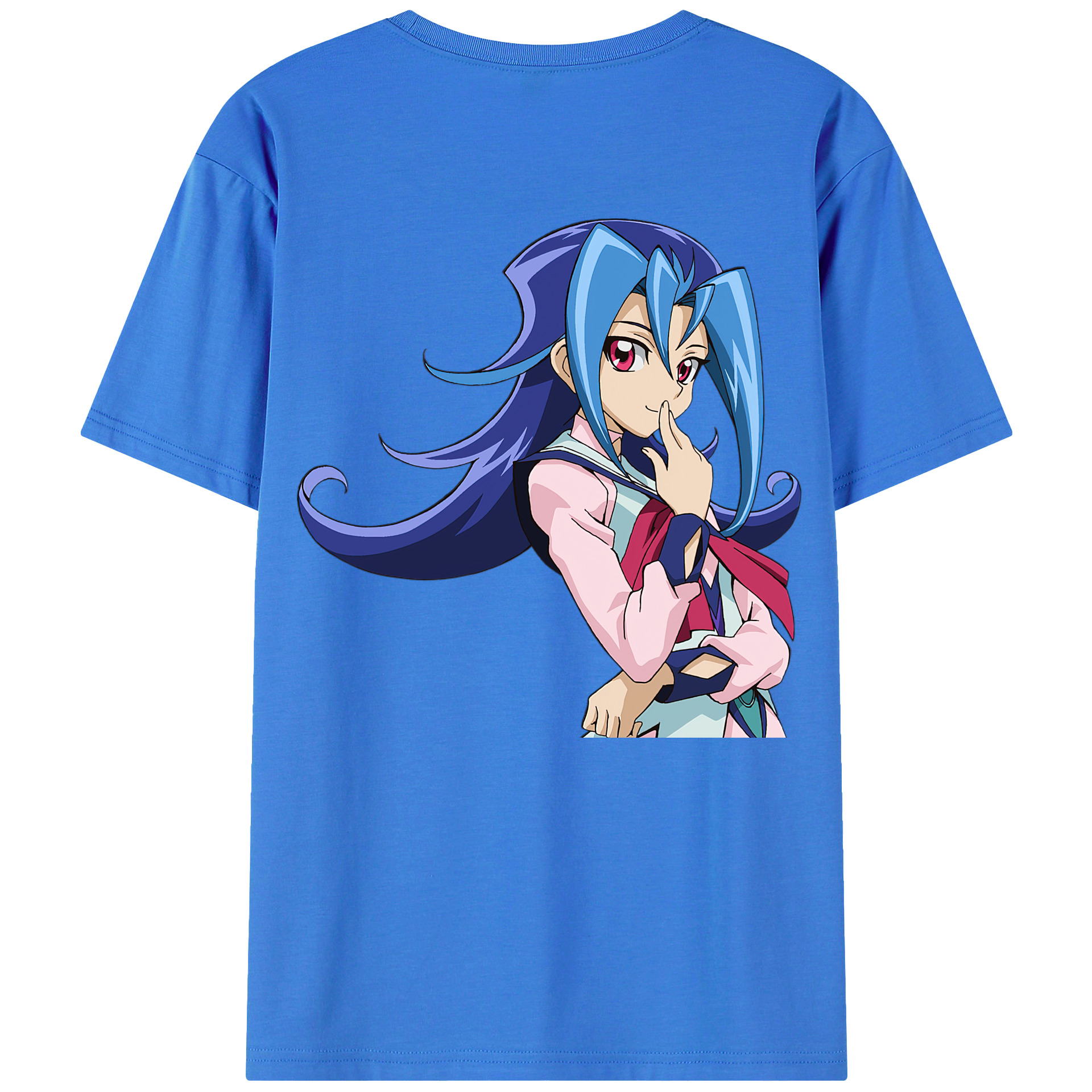 （画像用） 遊☆戯☆王 Yu-Gi-Oh! 綿100％半袖Tシャツ（背面プリント）